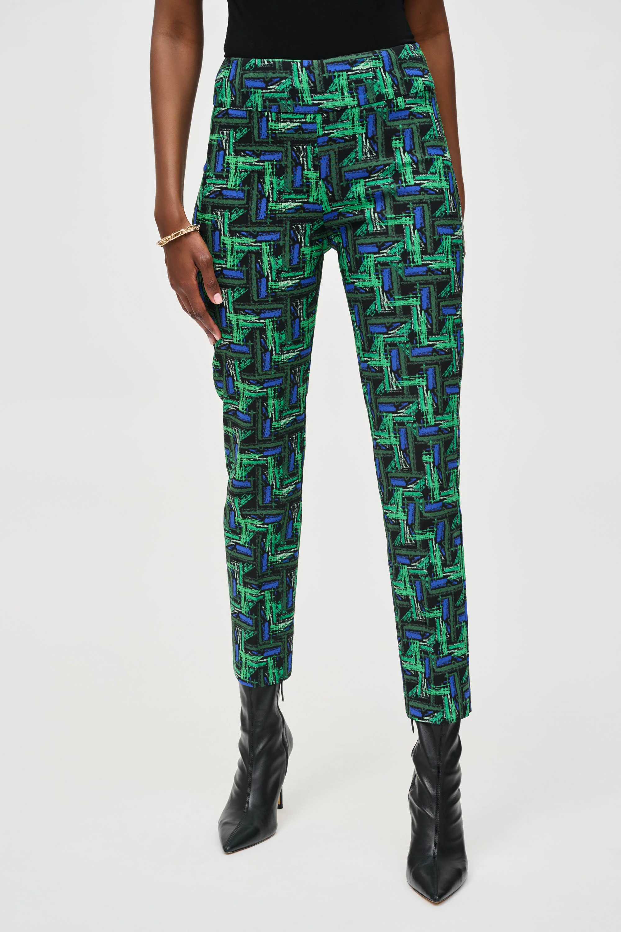 Joseph Ribkoff -243140-Pant- Multi - Image 2