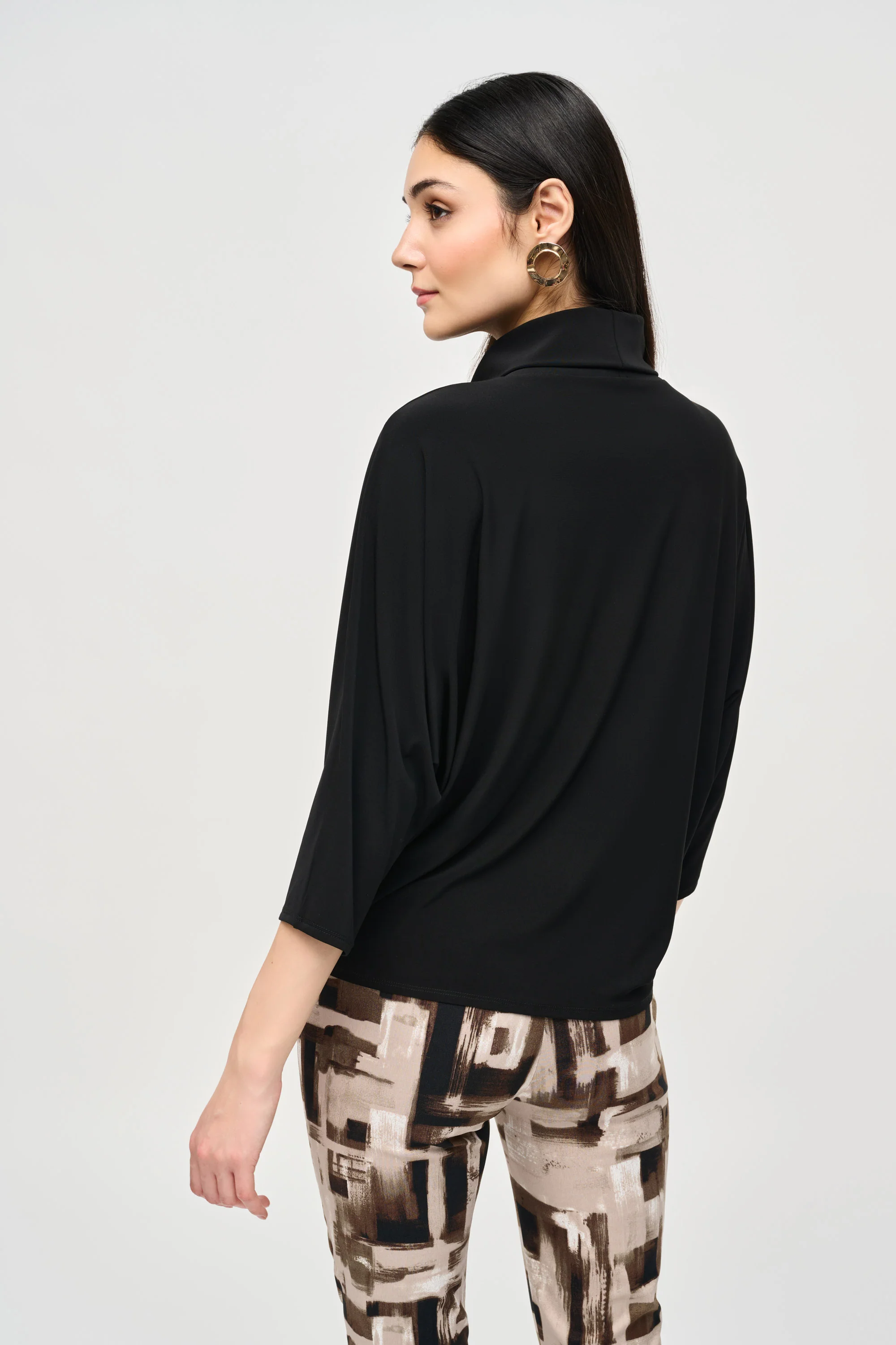 Joseph Ribkoff -243159-Top- Black - Image 4