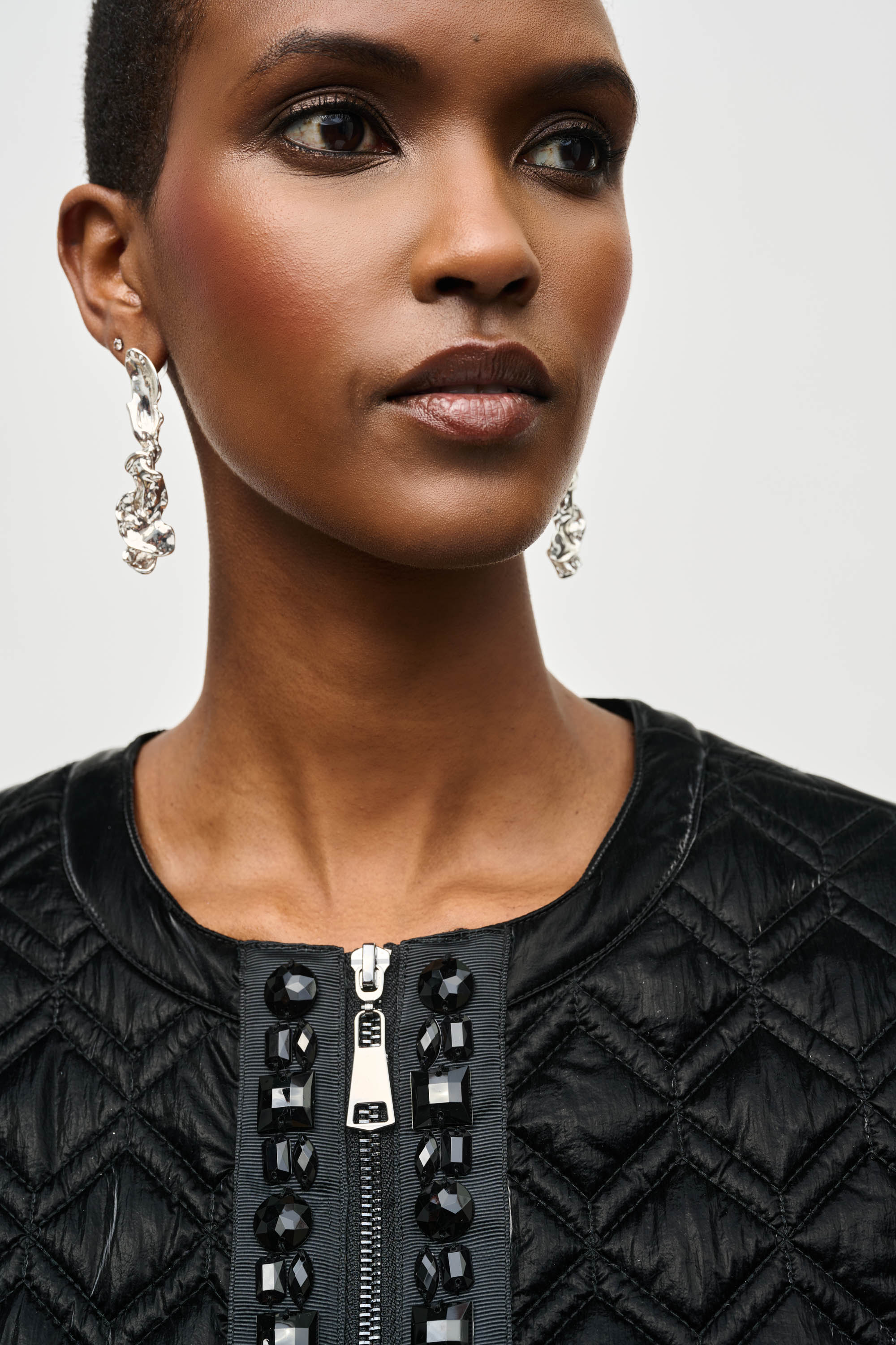 Joseph Ribkoff -243920-Coat-Black - Image 2