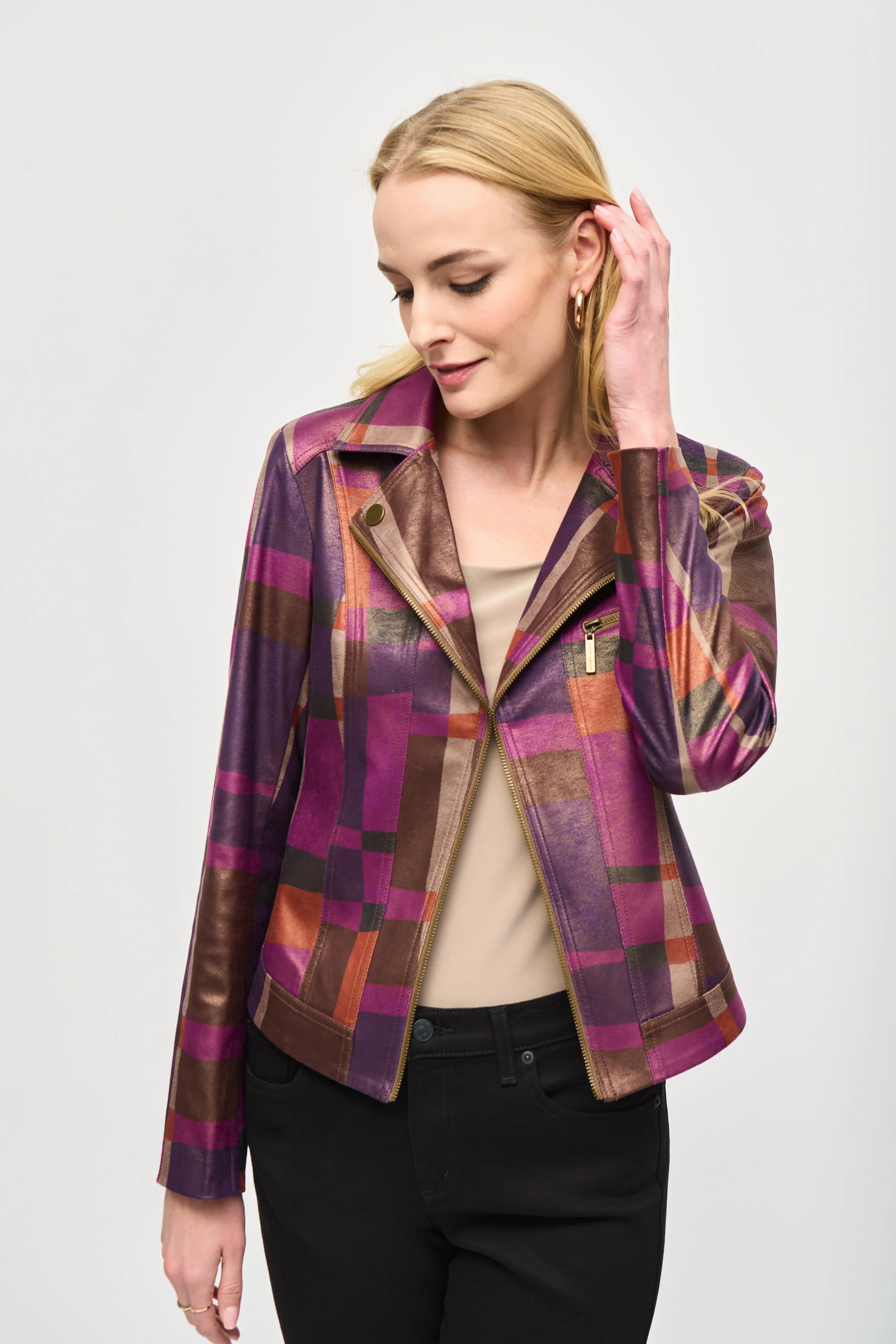 Joseph Ribkoff -243921-Jacket-Multi - Image 2