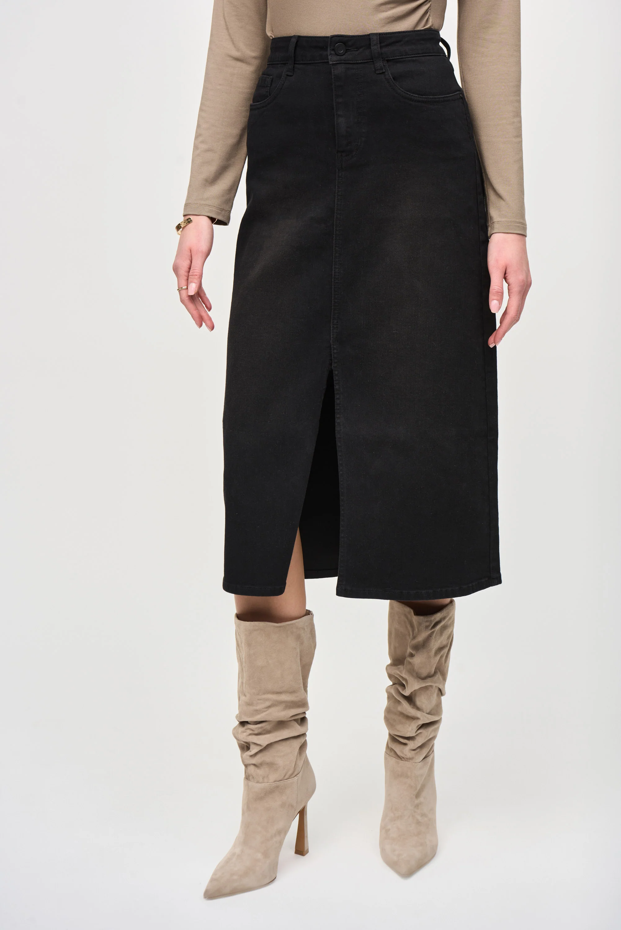 Joseph Ribkoff -243963-Skirt- Black - Image 3