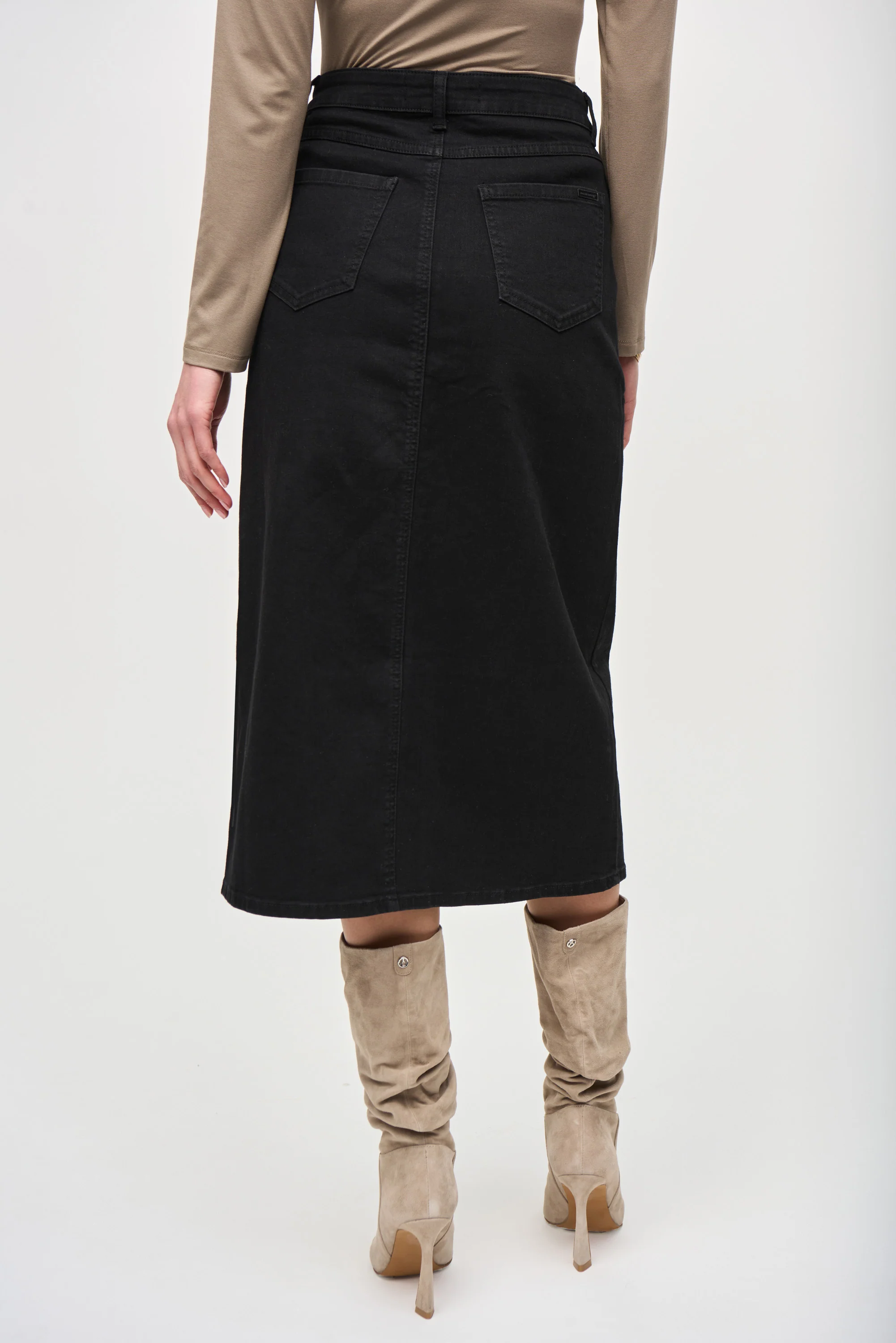 Joseph Ribkoff -243963-Skirt- Black - Image 4