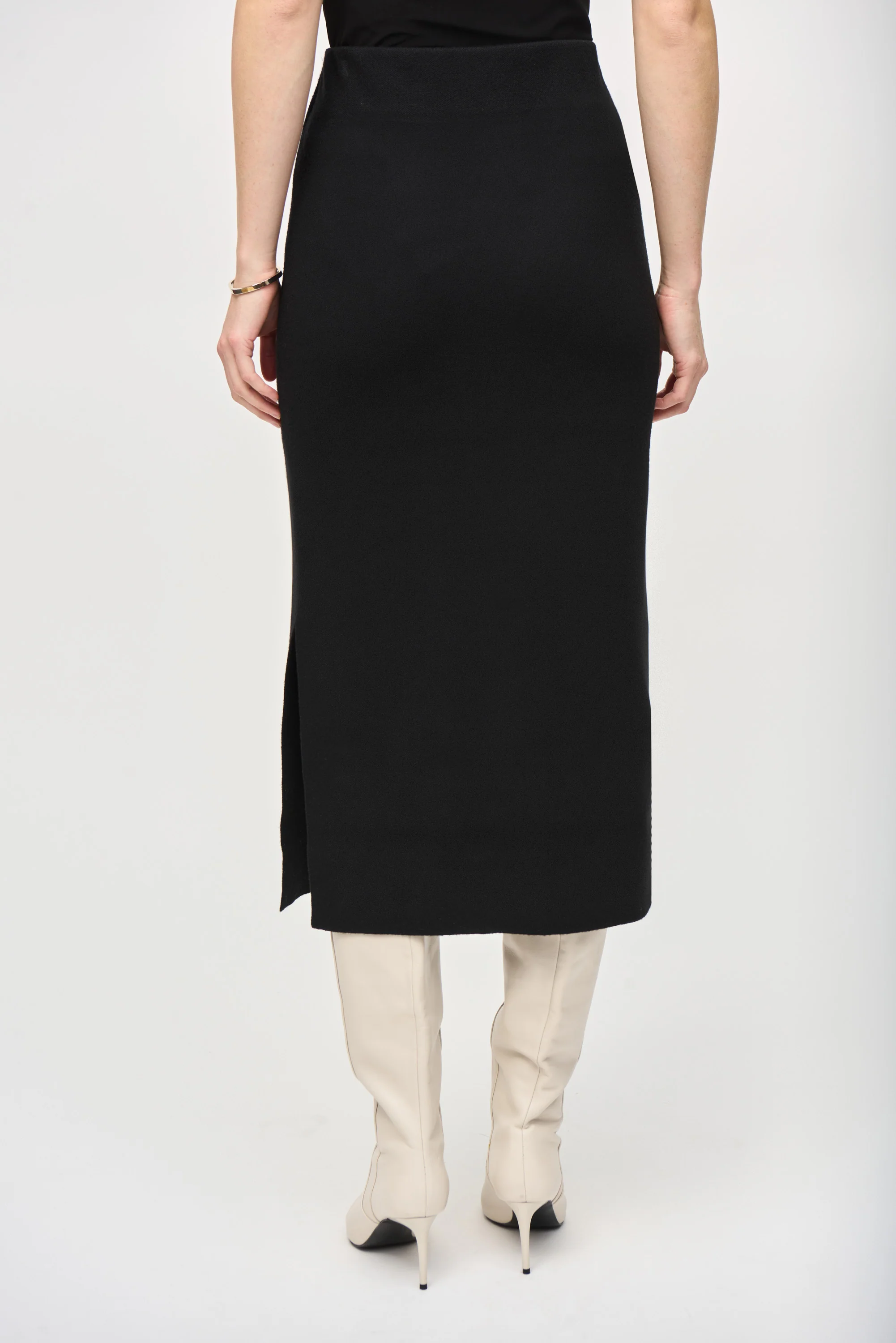 Joseph Ribkoff -243967-Skirt-Black - Image 3