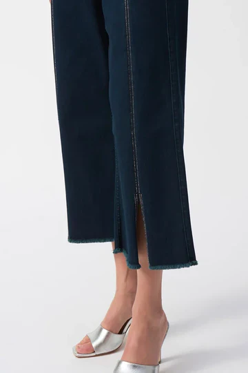 Joseph Ribkoff-241903S25-3302-Pant-Dark Denim Blue - Image 3