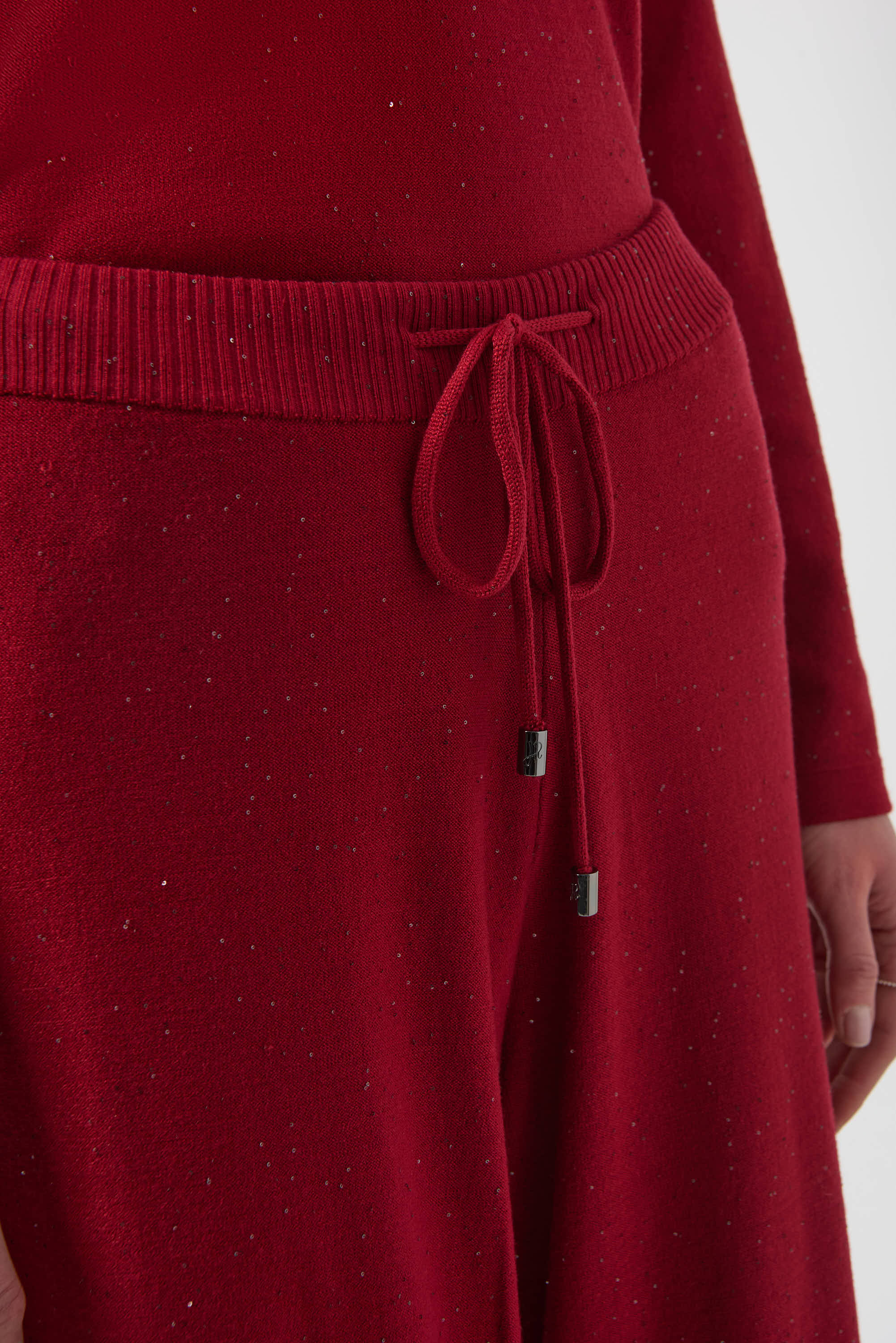 Joseph Ribkoff-244922F25-4435-Pant-Deep Cherry - Image 4