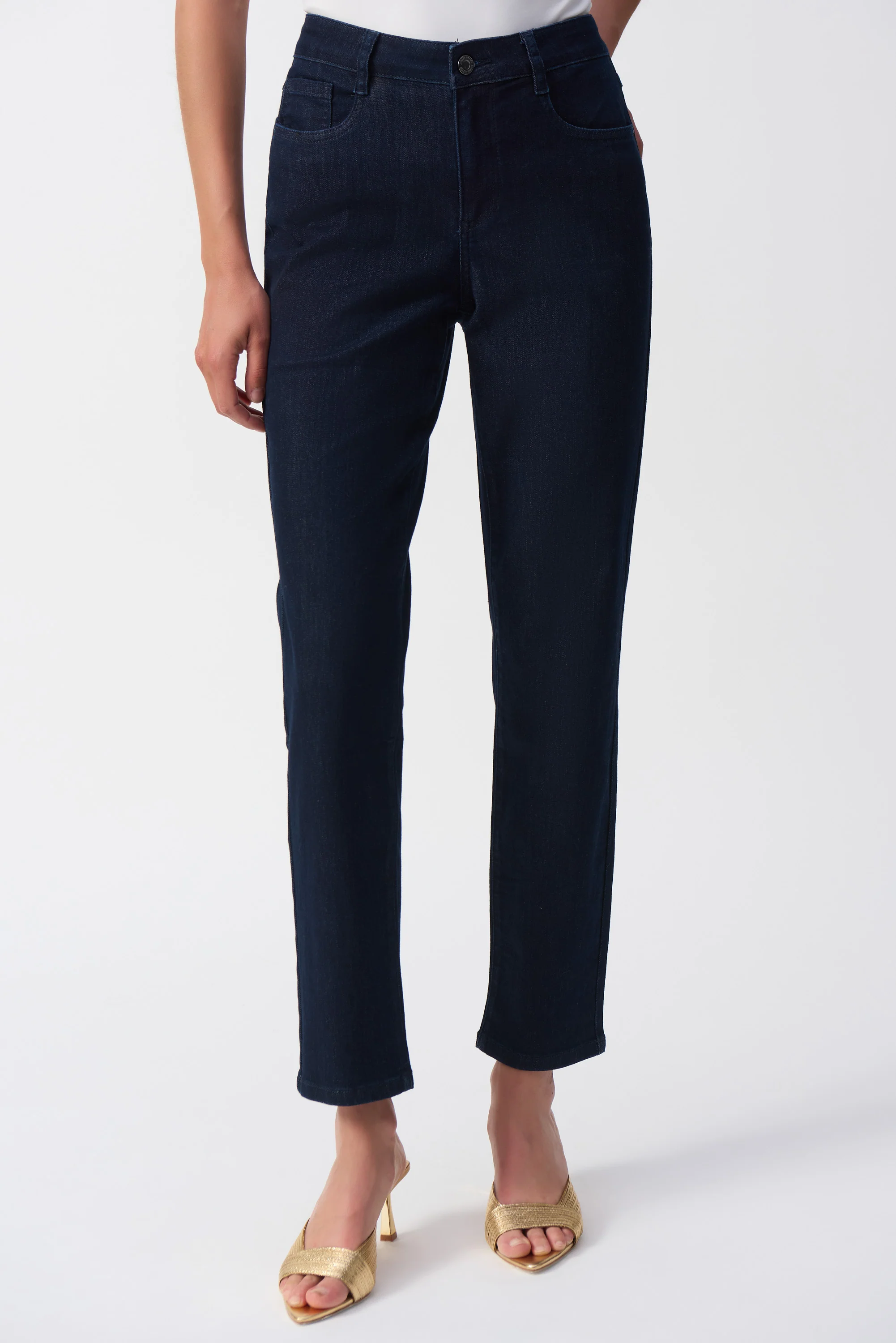 Joseph Ribkoff-251966-3302-Pant-Dark Denim Blue - Image 2