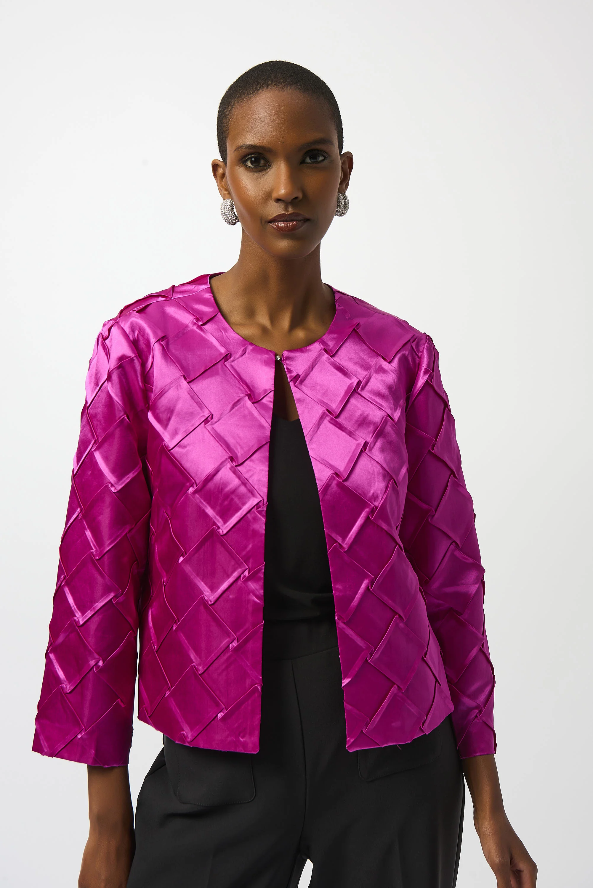 Joseph Ribkoff-253997-11-Jacket-Black - Image 2