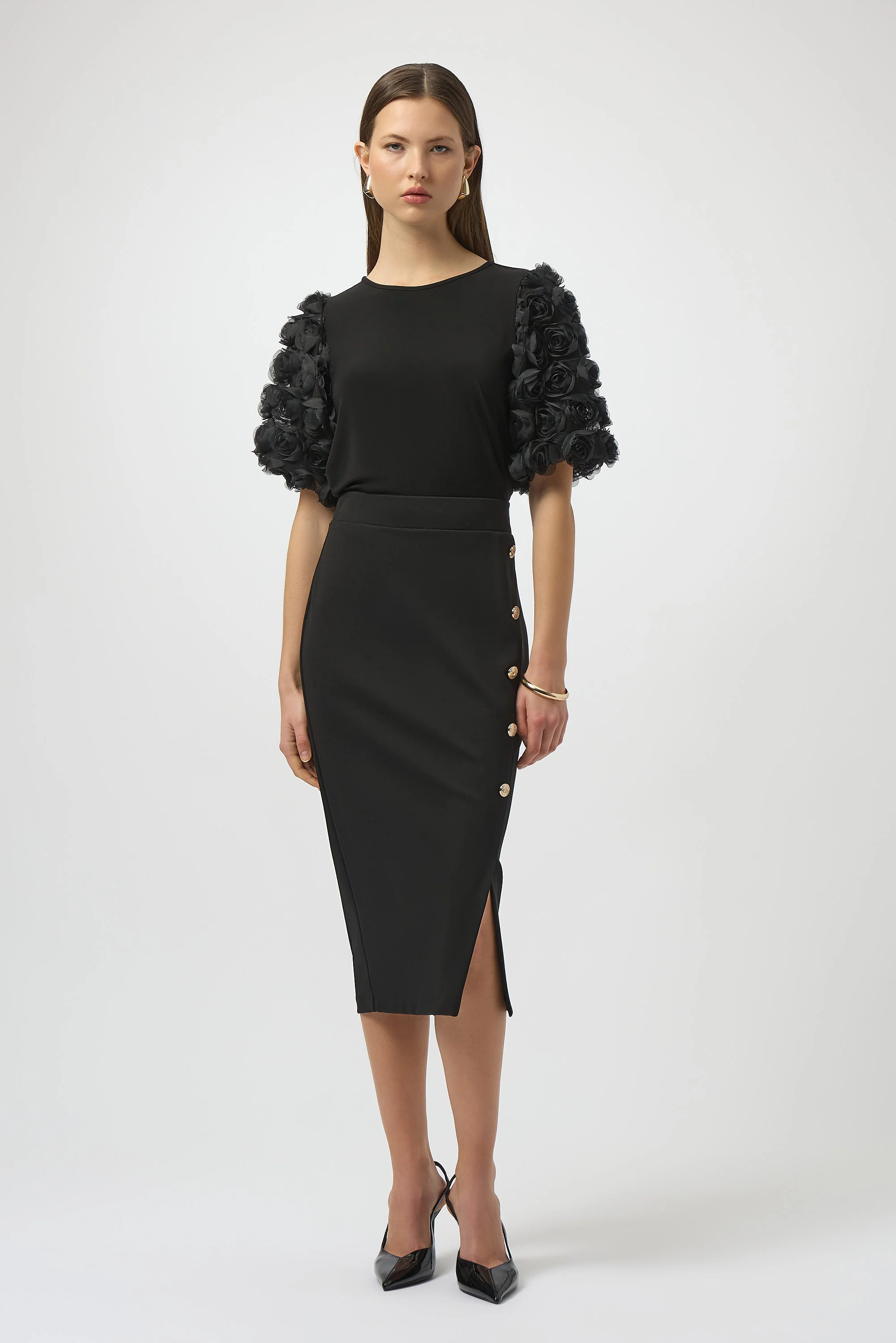Joseph Ribkoff-254064-11-Top-Black
