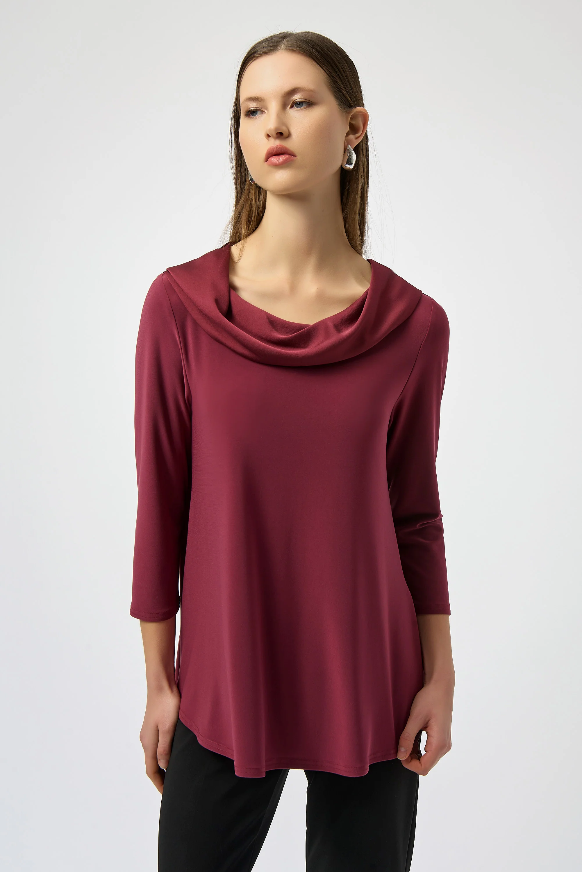 Joseph Ribkoff-254173-11-Top-Black - Image 2