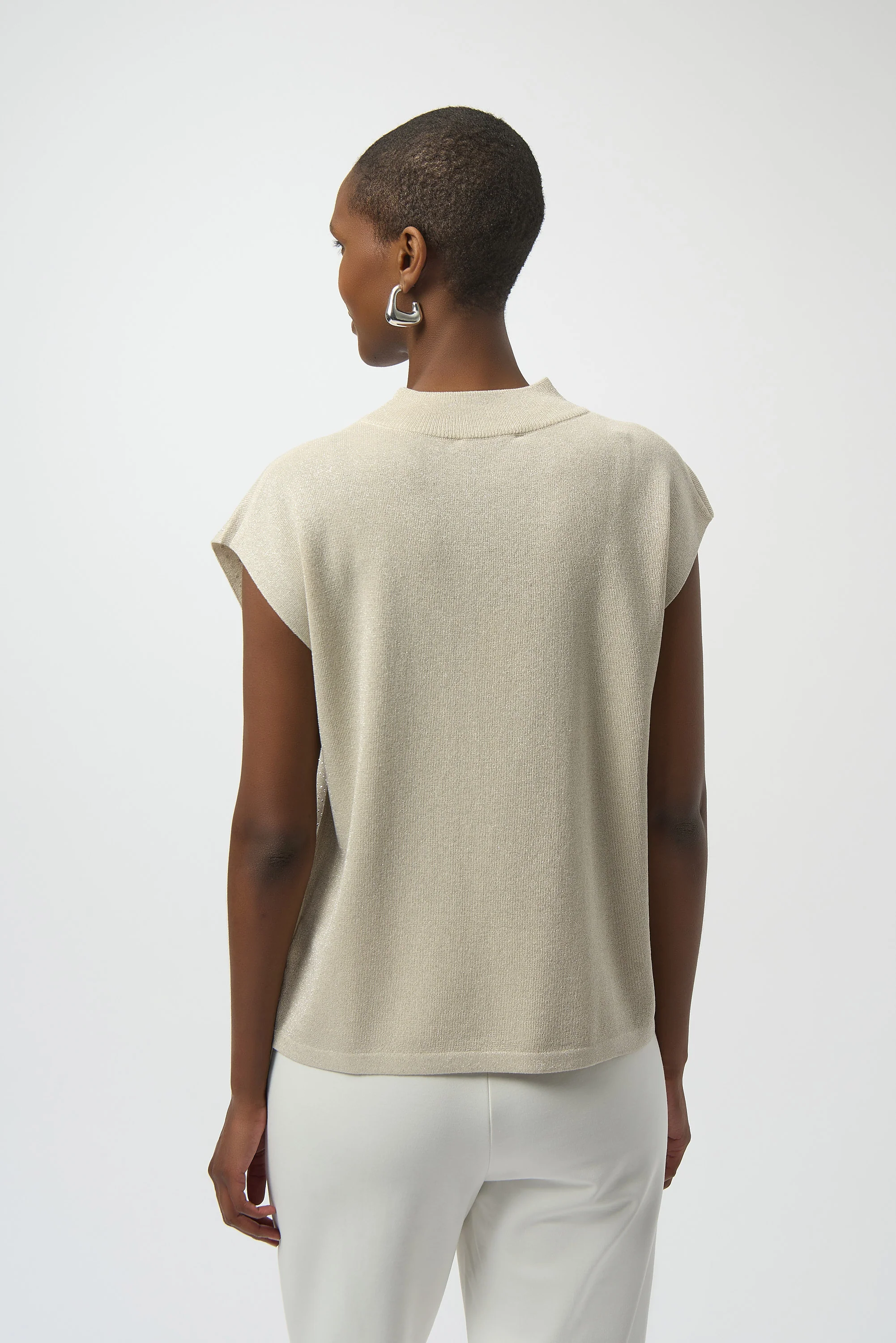 Joseph Ribkoff-254935-4467-Top-Birch/Silver - Image 3