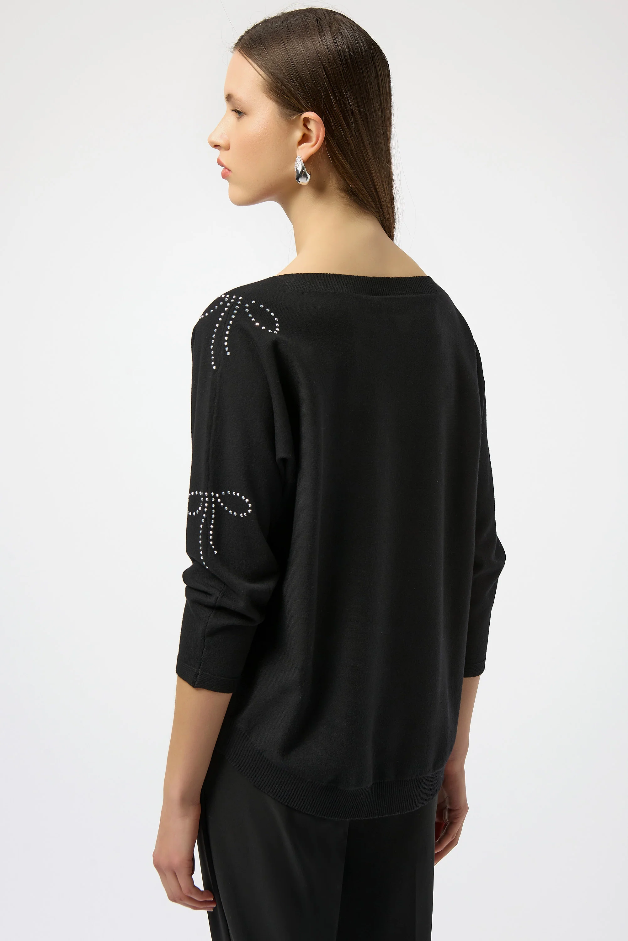 Joseph Ribkoff-254950-11-Top-Black - Image 4