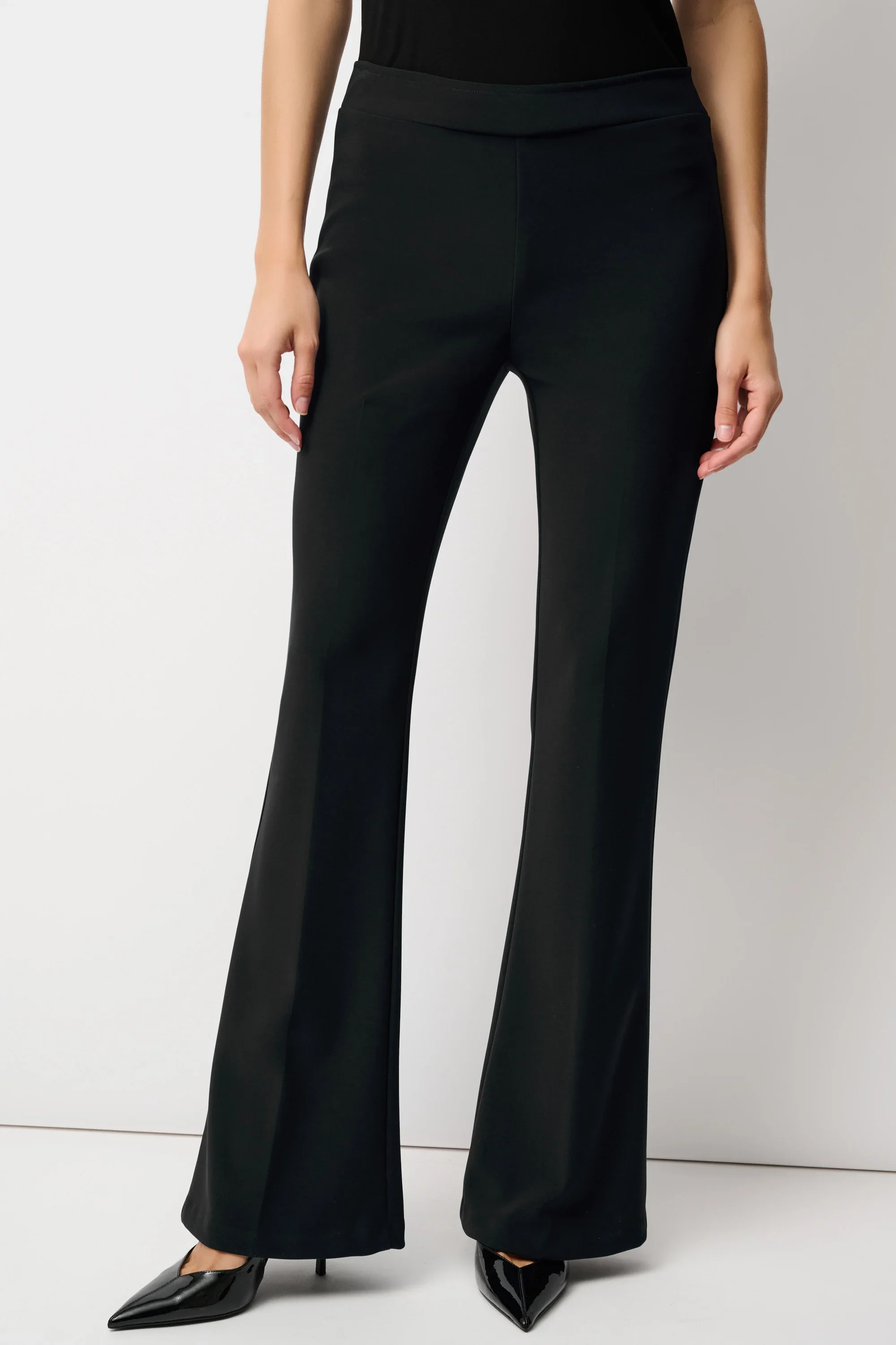 Joseph Ribkoff Classic Flared Pant 163099 - 11 - Black - Essential