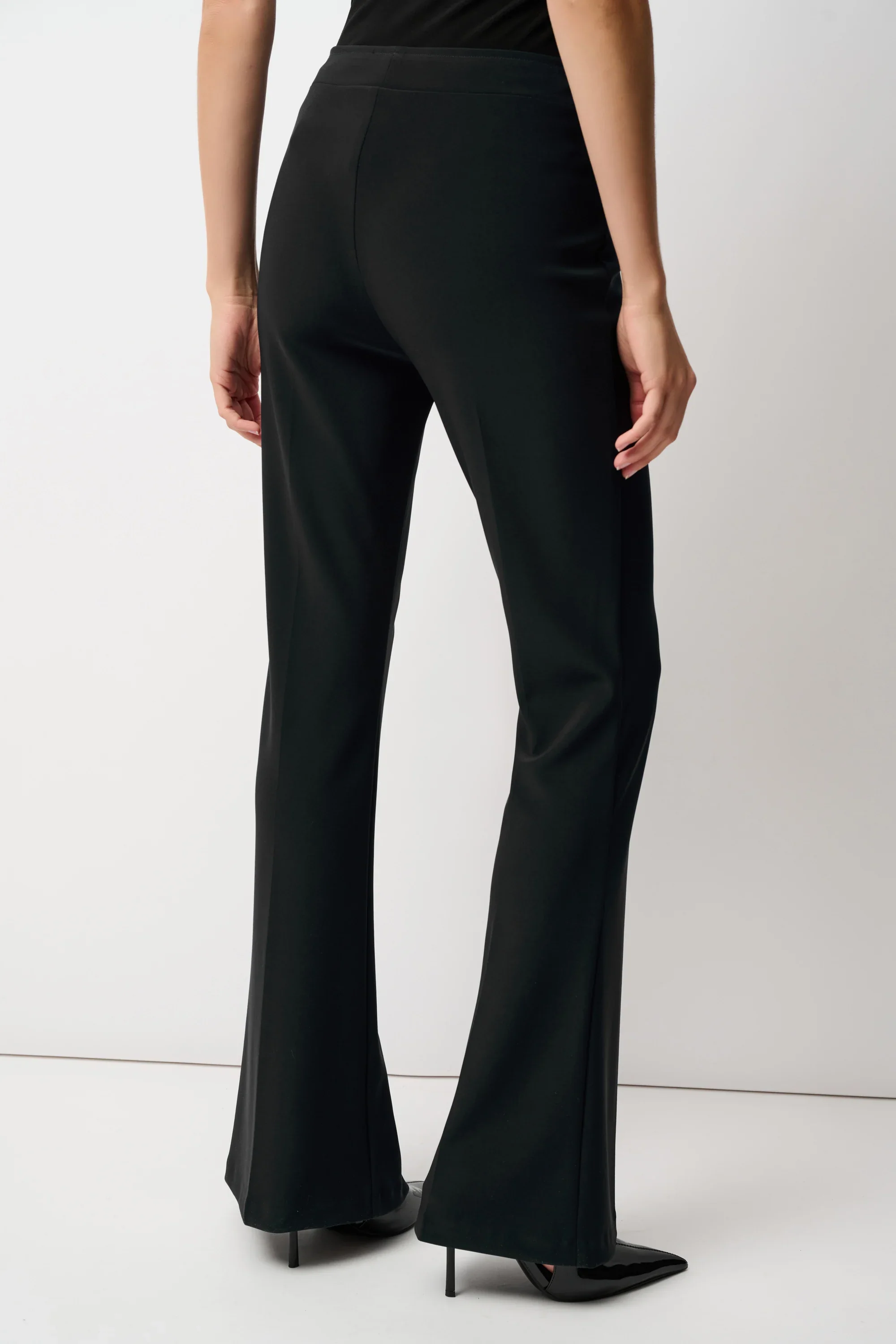 Joseph Ribkoff Classic Flared Pant 163099 - 11 - Black - Essential - Image 3