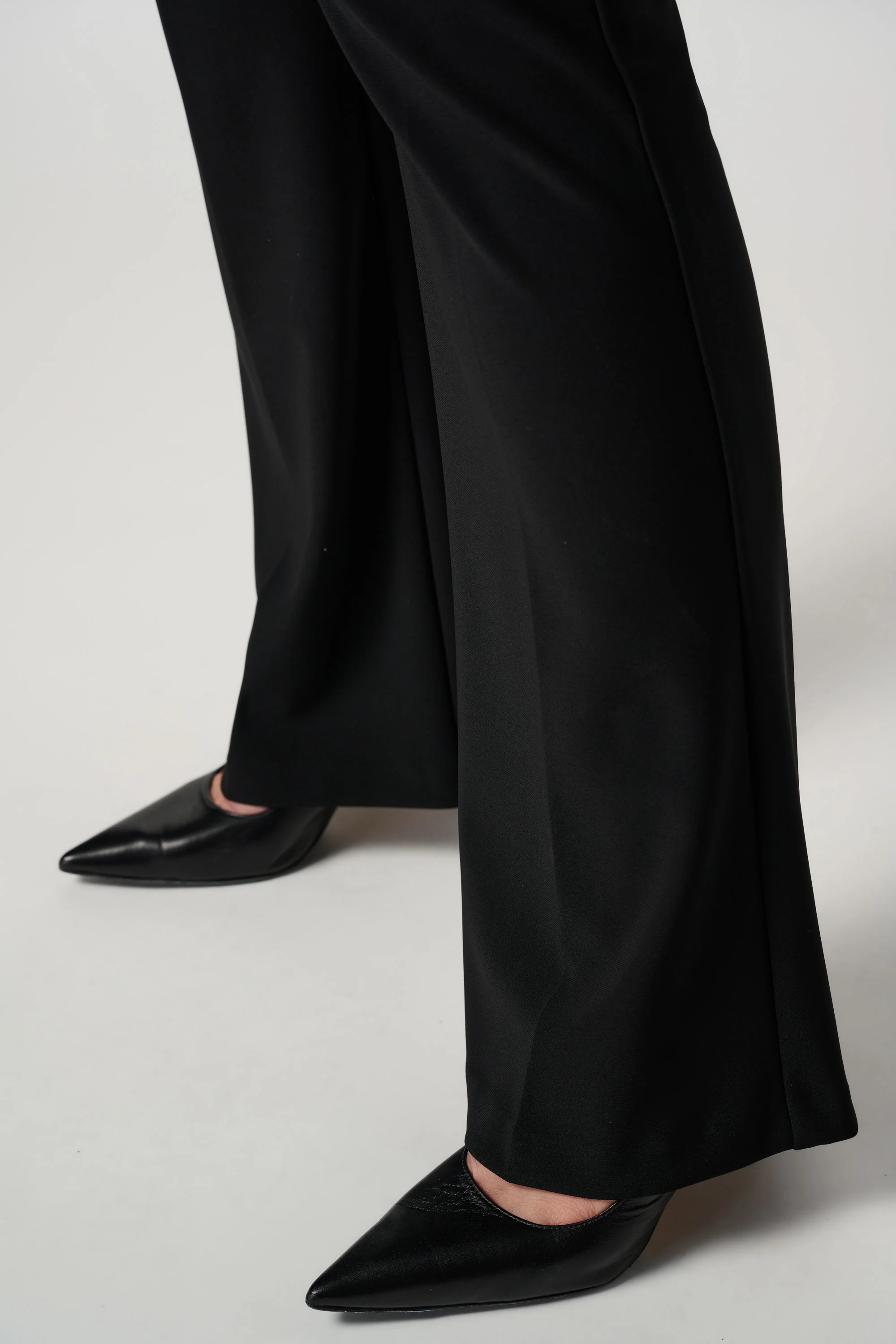 Joseph Ribkoff Classic Flared Pant 163099 - 11 - Black - Essential - Image 4