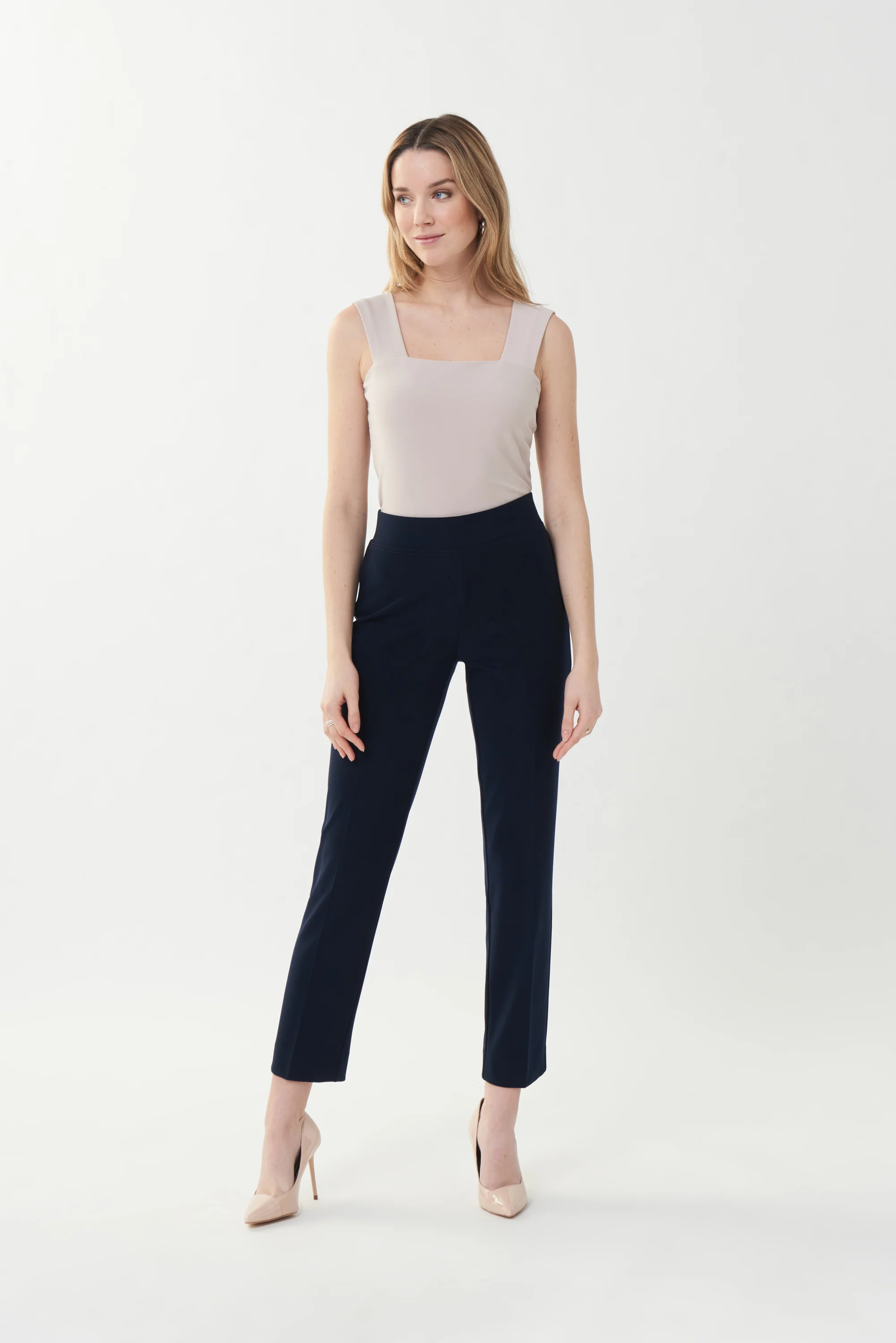 Joseph Ribkoff Pant 143105 - 2166 - Navy (Midnight) - Essential - Image 2
