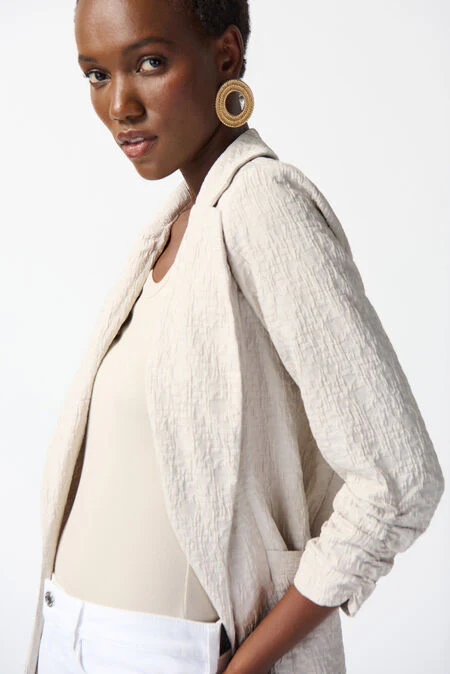 Joseph Ribkoff-242034S26-3854-Blazer-Moonstone - Image 3