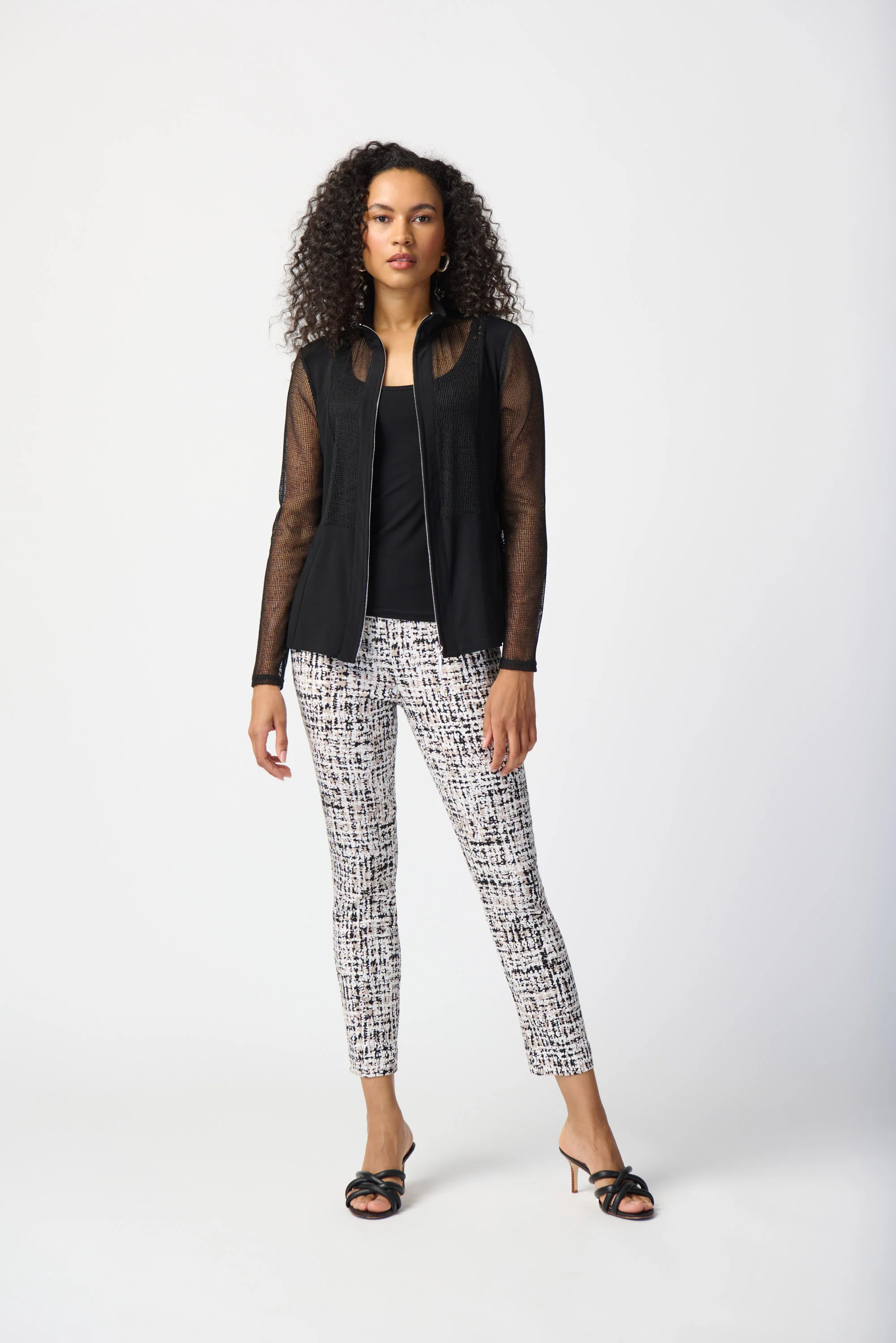 Joseph Ribkoff -241113-2 PC Top-Black - Image 3