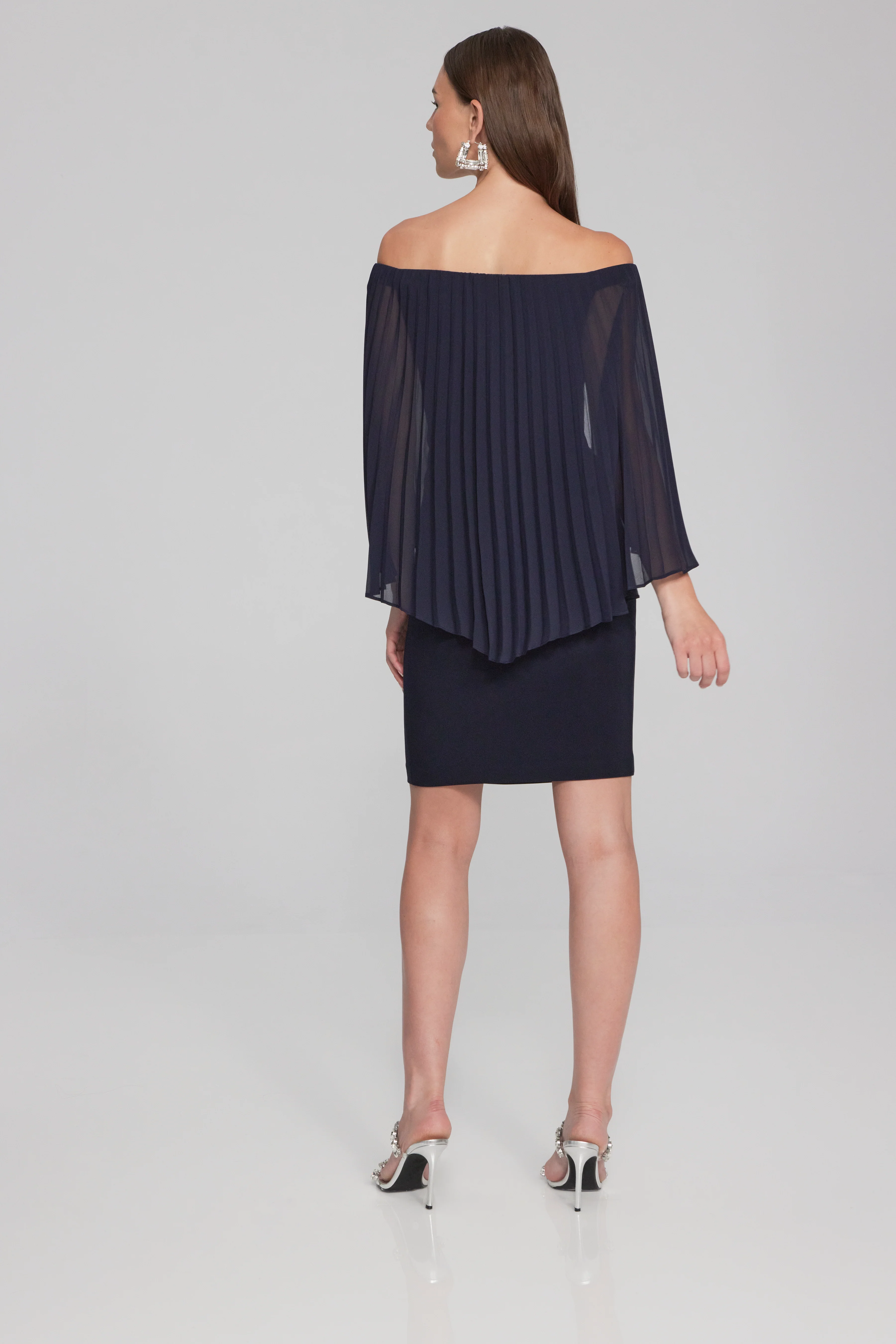 Joseph Ribkoff -241781-Dress-Royal Sapphire - Image 4