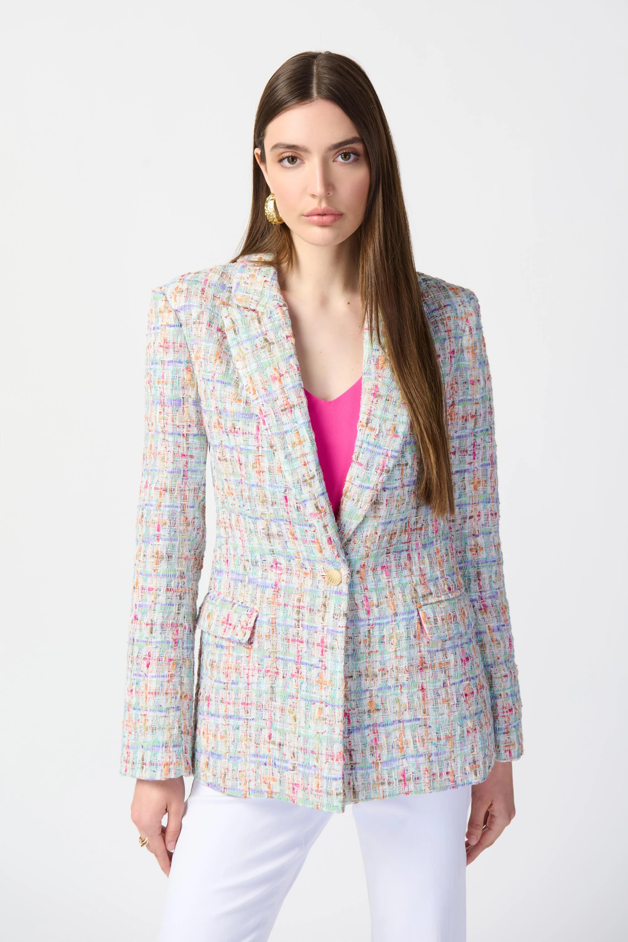 Joseph Ribkoff -241927-Blazer-Multi - Image 4