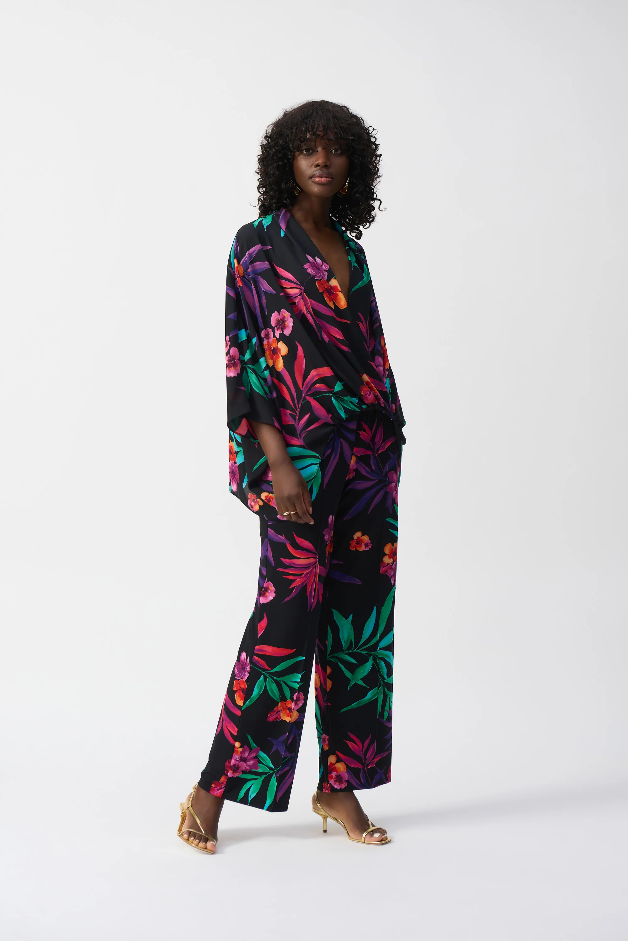 Joseph Ribkoff-251056-178-Pant-Black/Multi