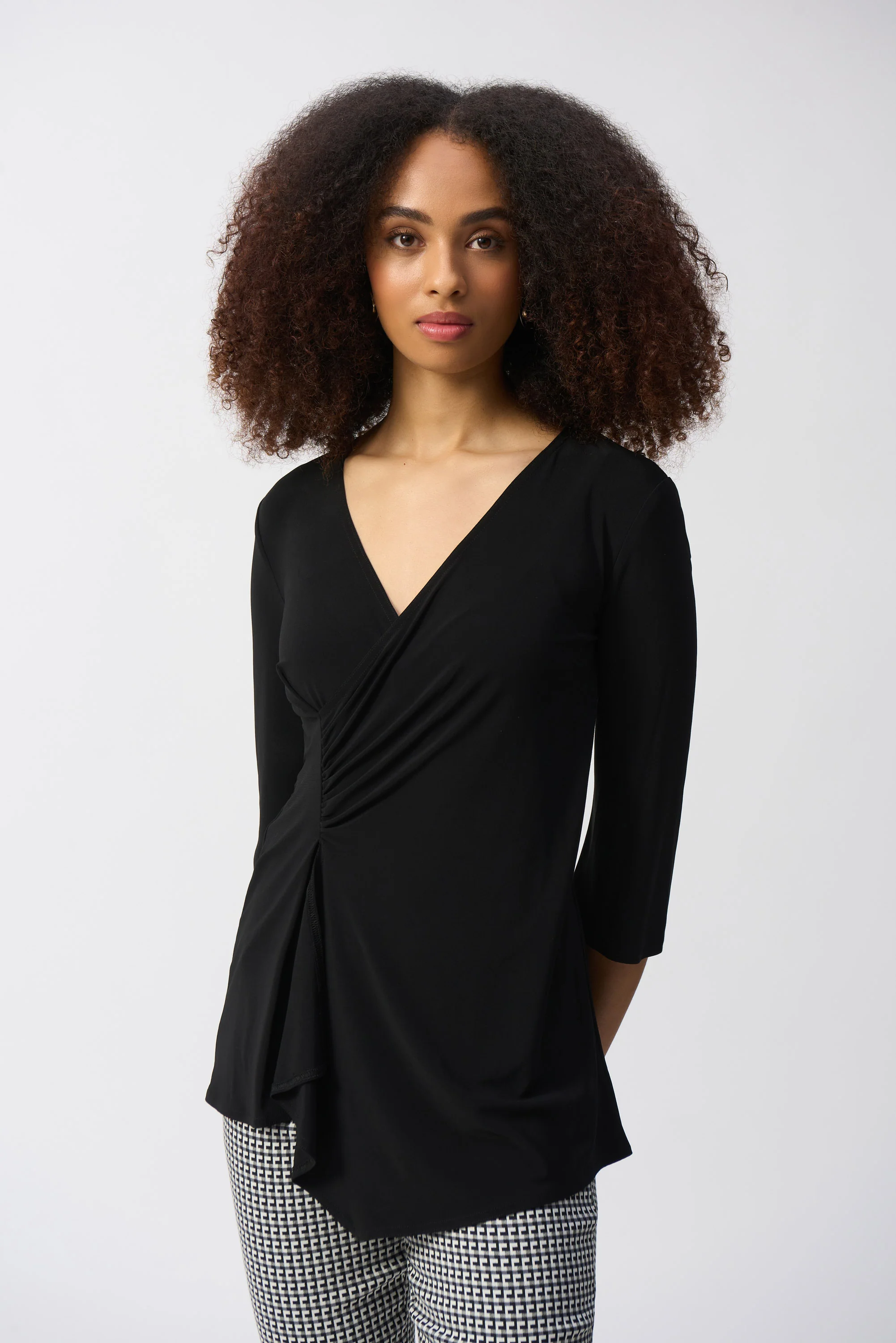 Joseph Ribkoff-251232-4356-Tunic-Geranium - Image 2