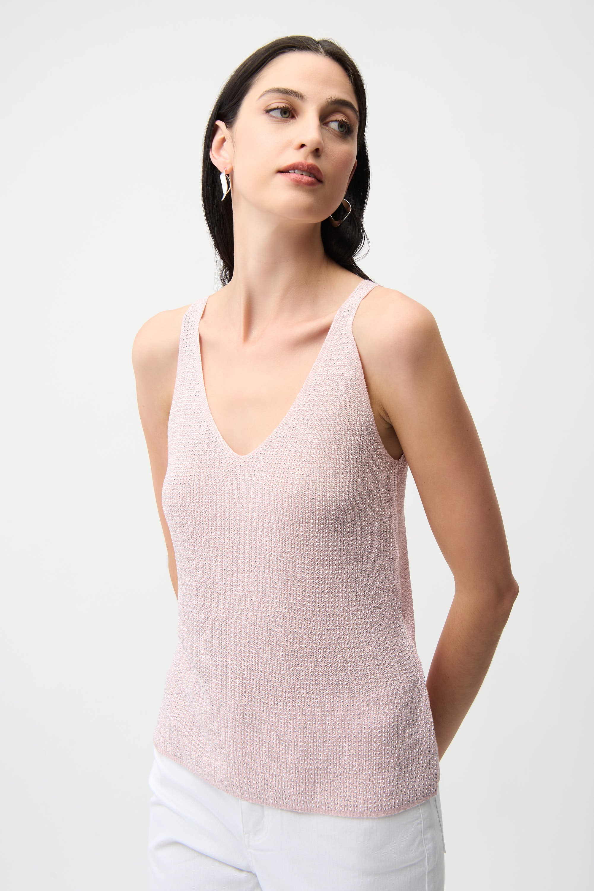 Joseph Ribkoff-252915S26-4475-Camisole-Petal Pink - Image 5