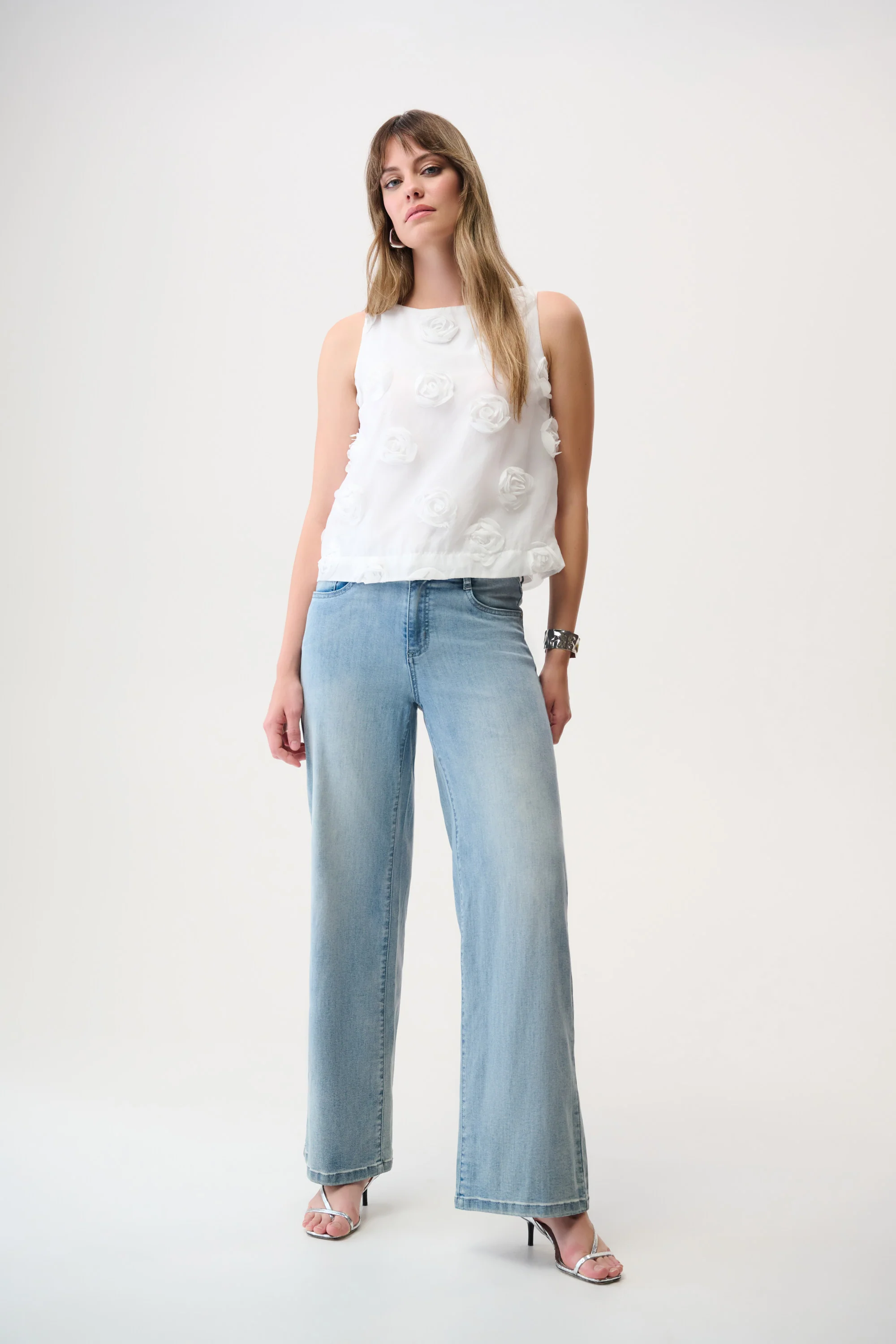 Joseph Ribkoff-261220-34-Top-Off White - Image 3