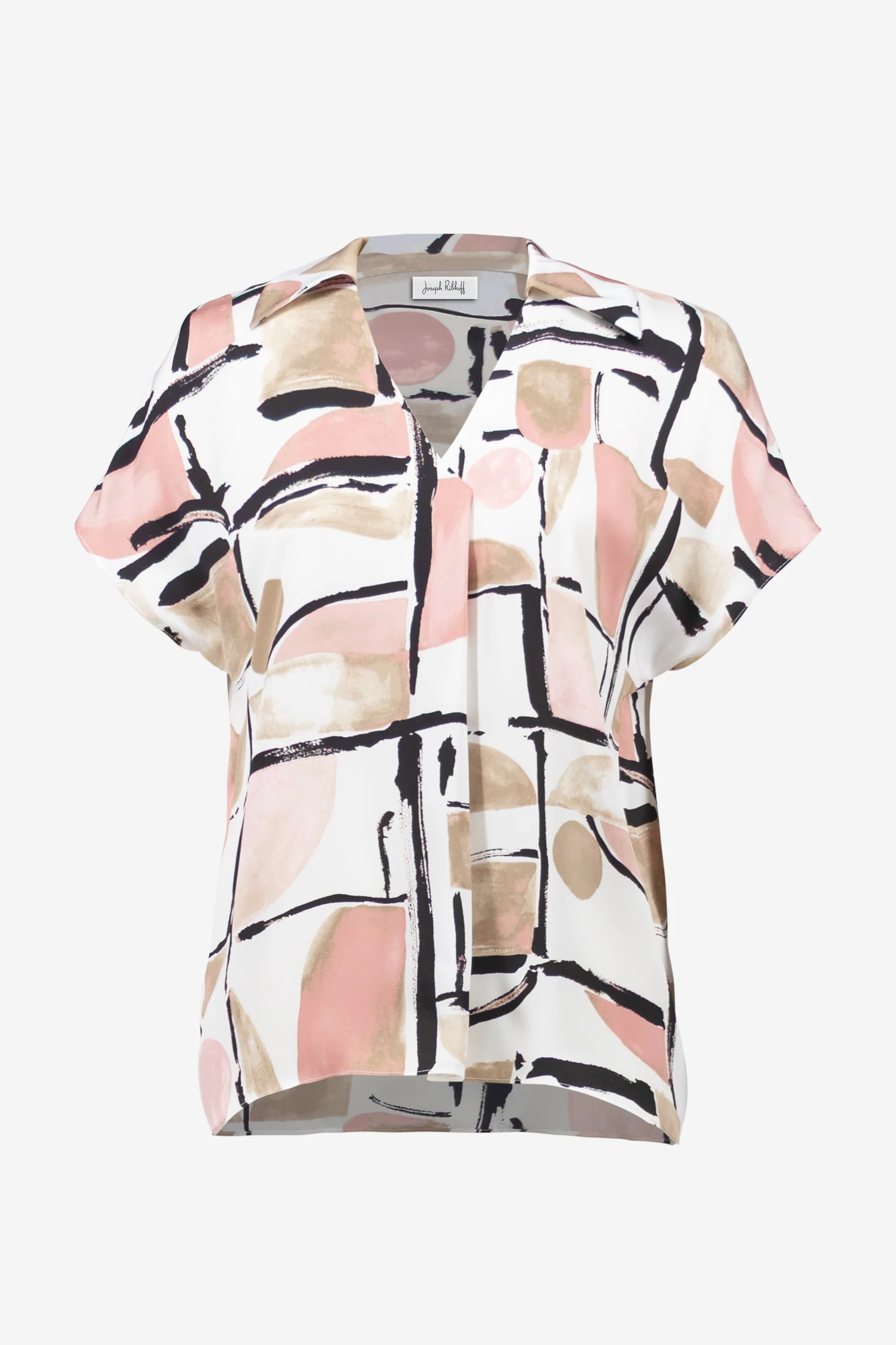 Joseph Ribkoff-261308-2539-Top-Vanilla/Multi - Image 2