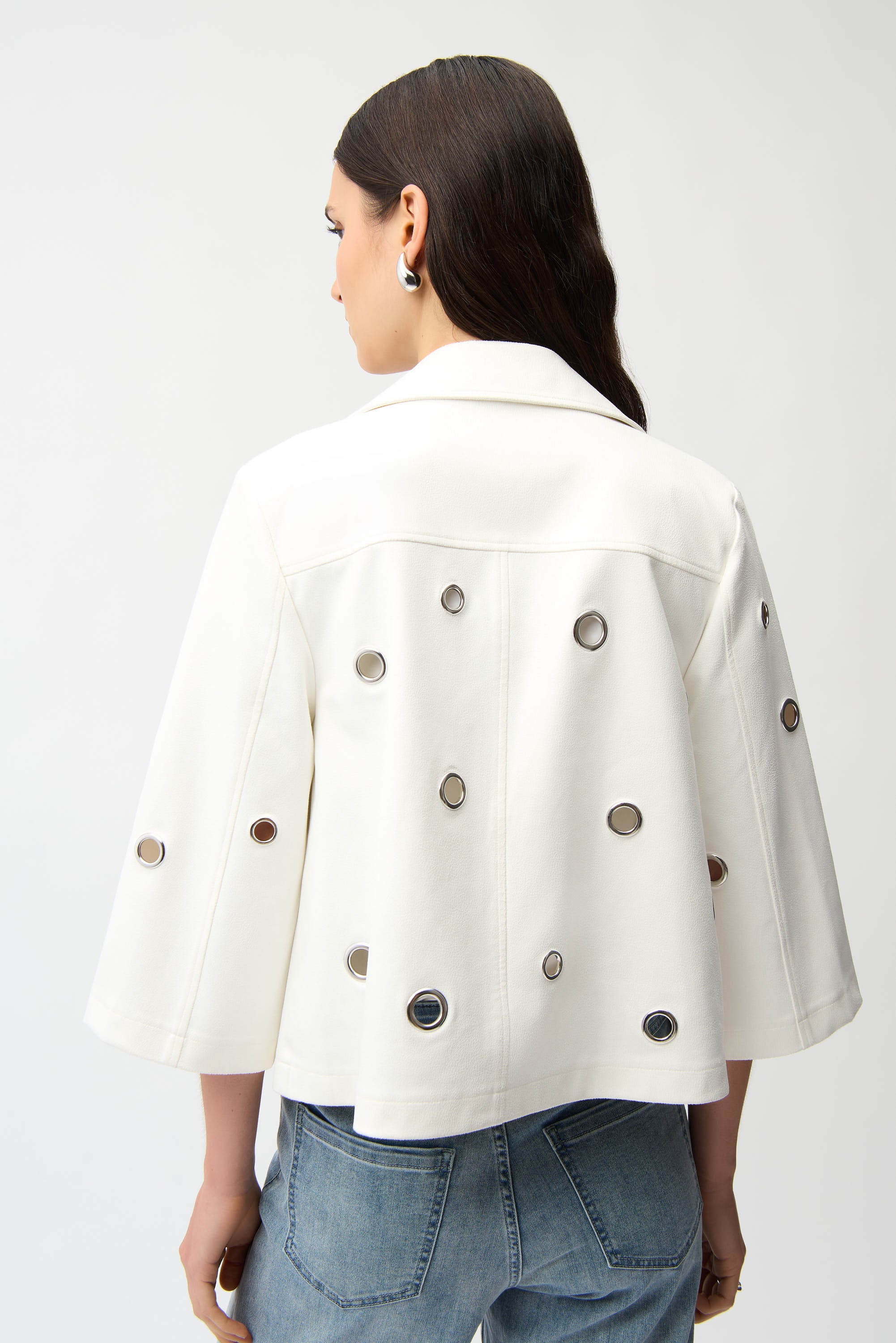 Joseph Ribkoff-261905-1761-Jacket-Vanilla - Image 5