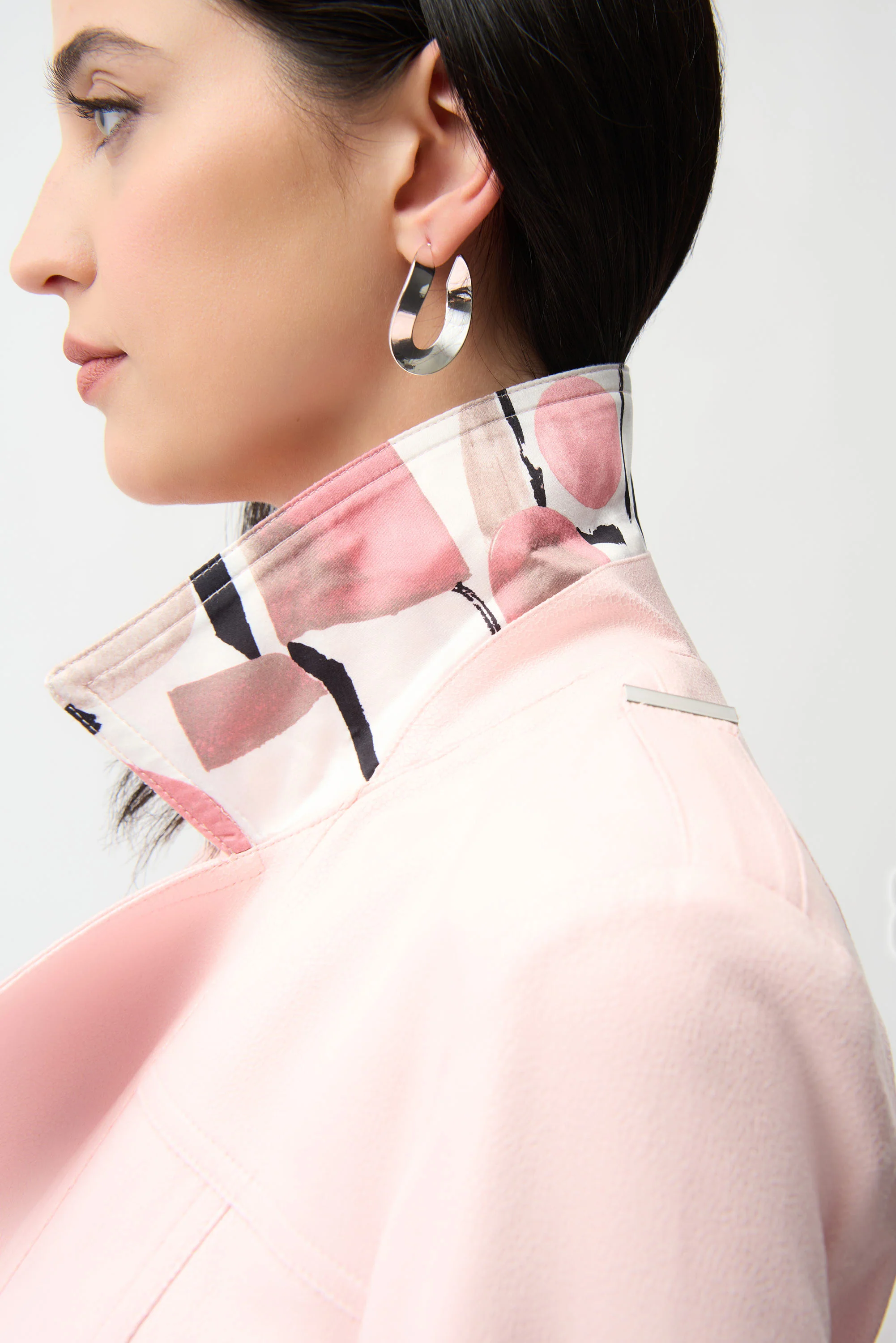 Joseph Ribkoff-261910-4475-Jacket-Petal Pink - Image 6