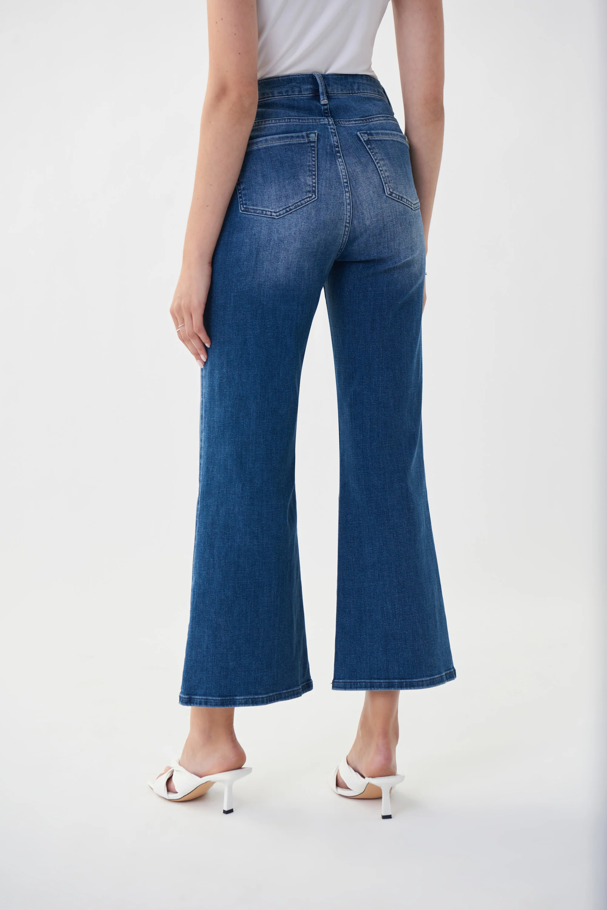 Joseph Ribkoff  - 222927- Jeans - Medium Blue - Image 3