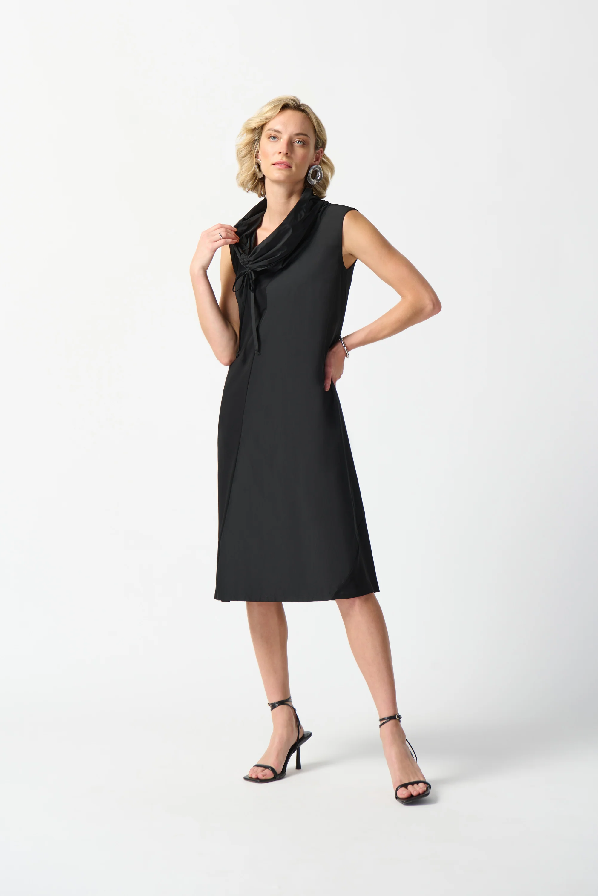 Joseph Ribkoff -242067-Dress-Midnight Blue - Image 2