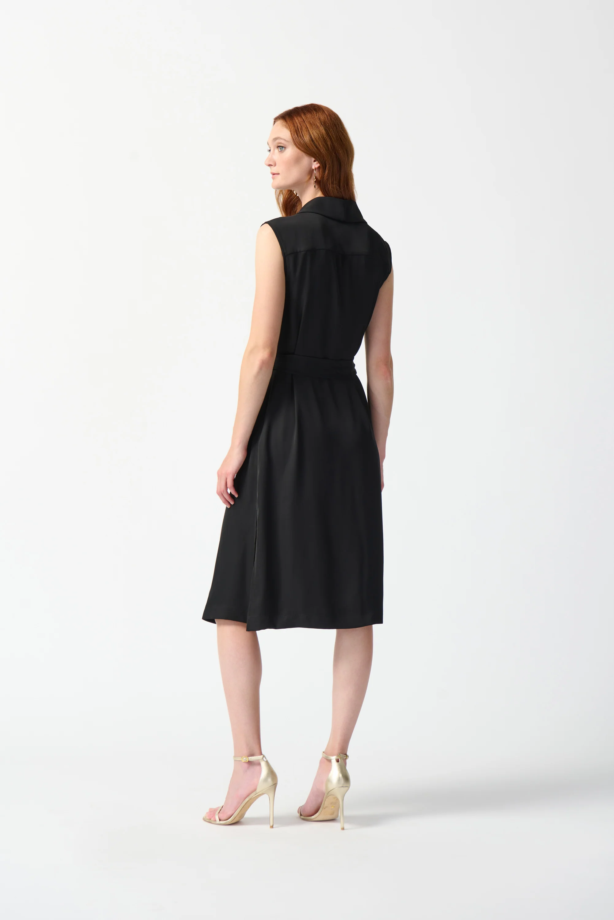 Joseph Ribkoff -242075-Dress-Black - Image 4