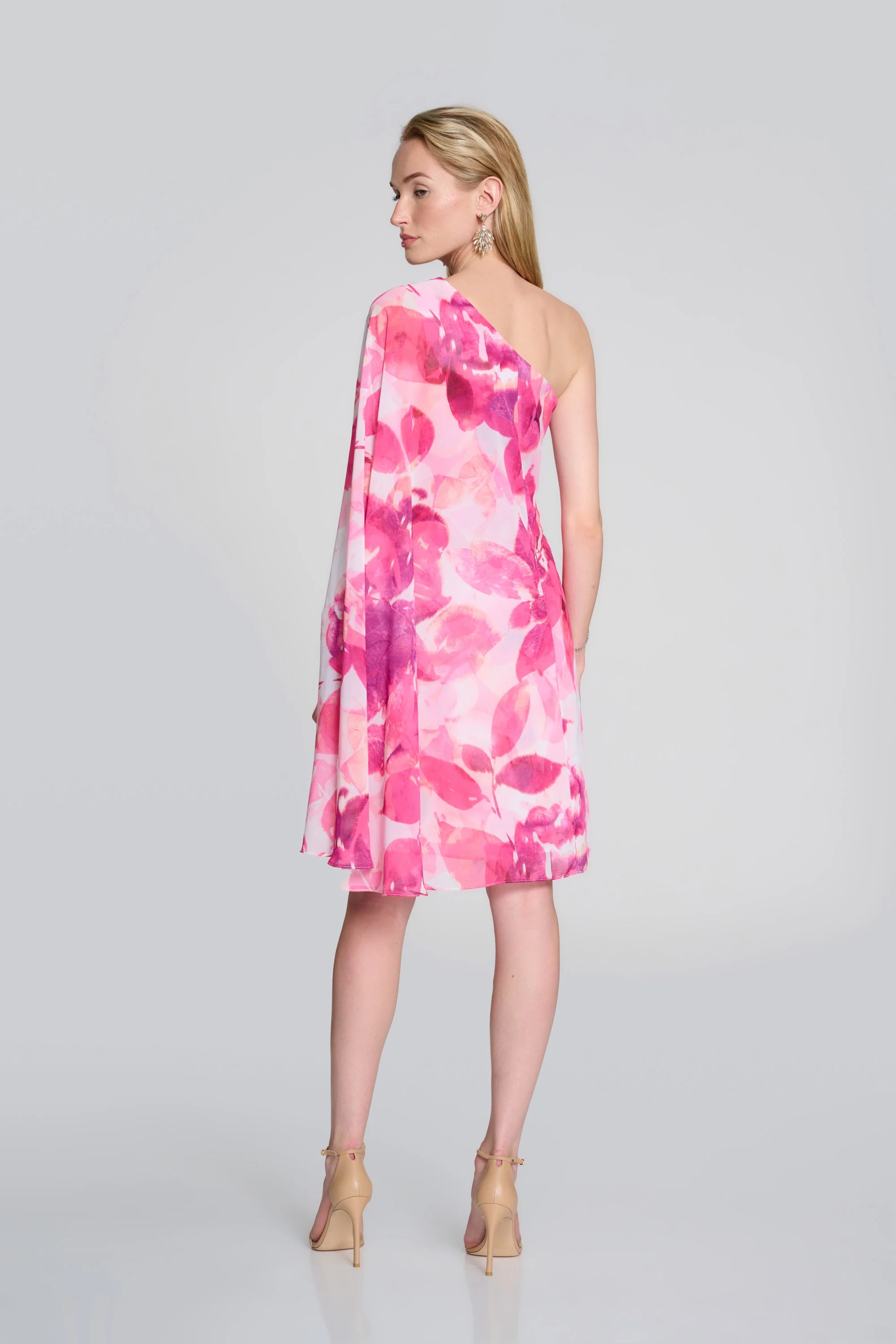 Joseph Ribkoff -242716-Dress-Vanilla/Multi - Image 5