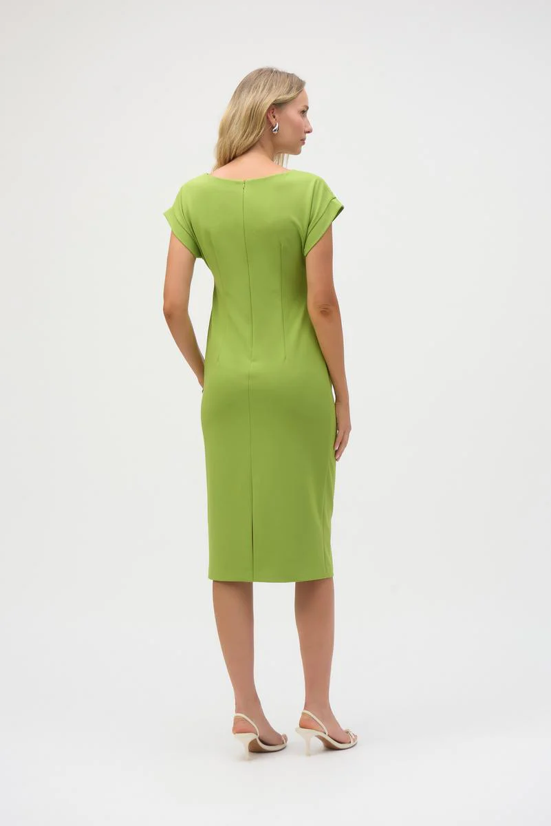 Joseph Ribkoff-252023-2166-Dress-Midnight Blue - Image 3