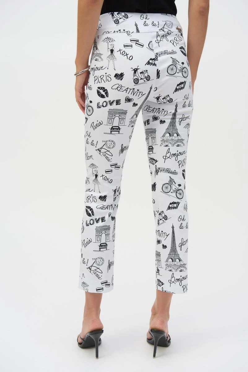 Joseph Ribkoff-252233-1846-Pant-Vanilla/Black - Image 3