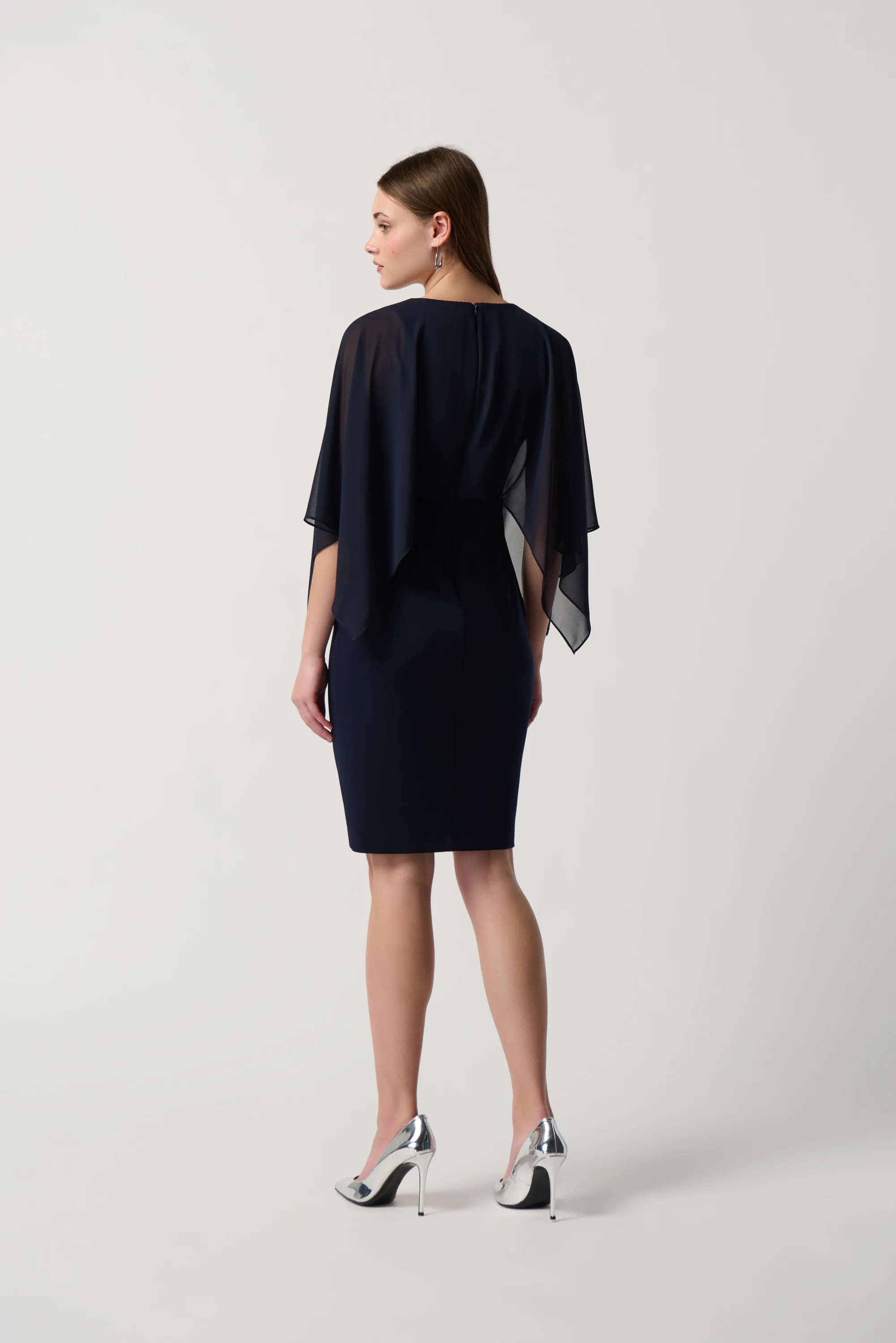 Joseph Ribkoff -234009-Dress-Alpine Green - Image 4