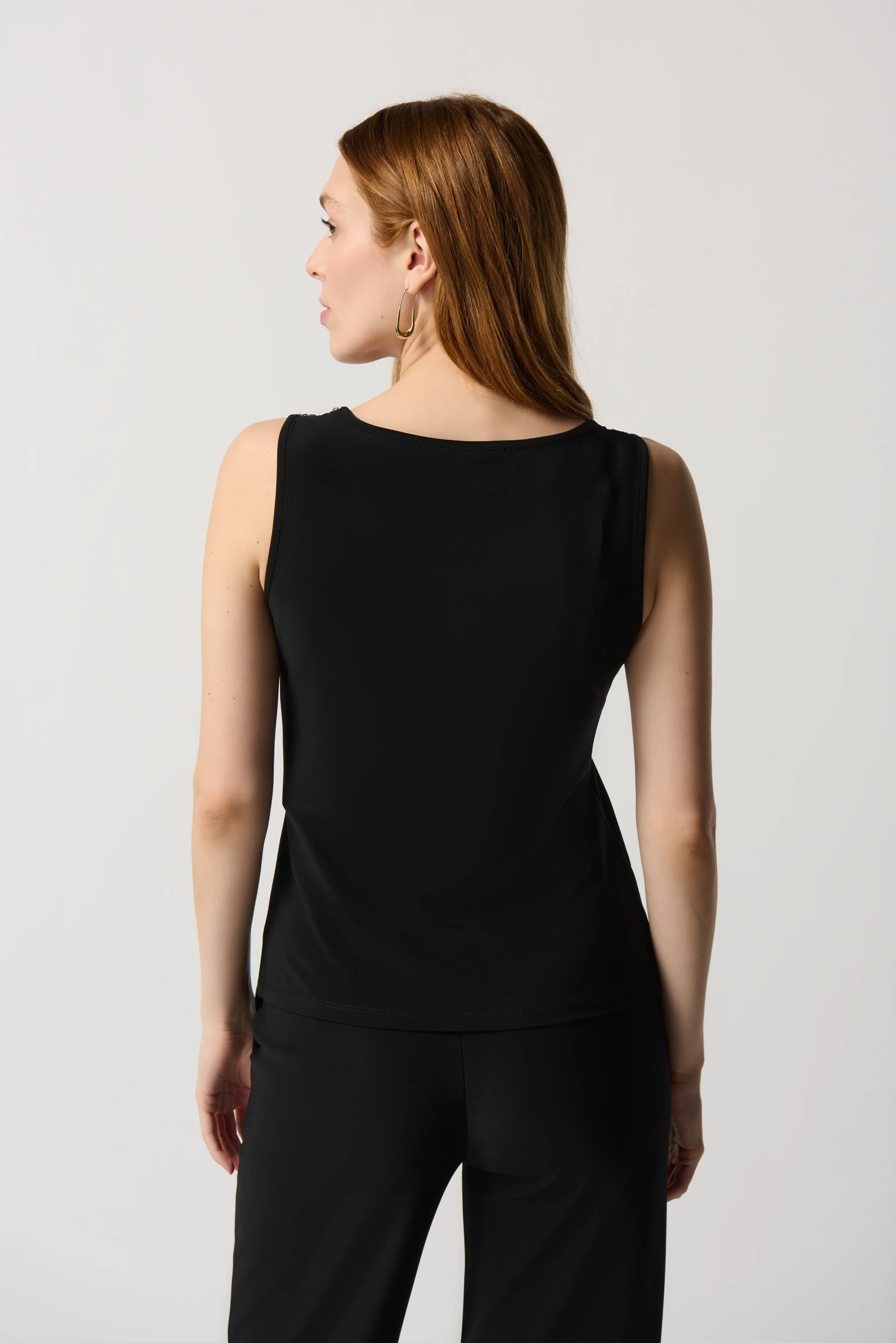 Joseph Ribkoff -234189-2 PC Top-Black/Gold - Image 7
