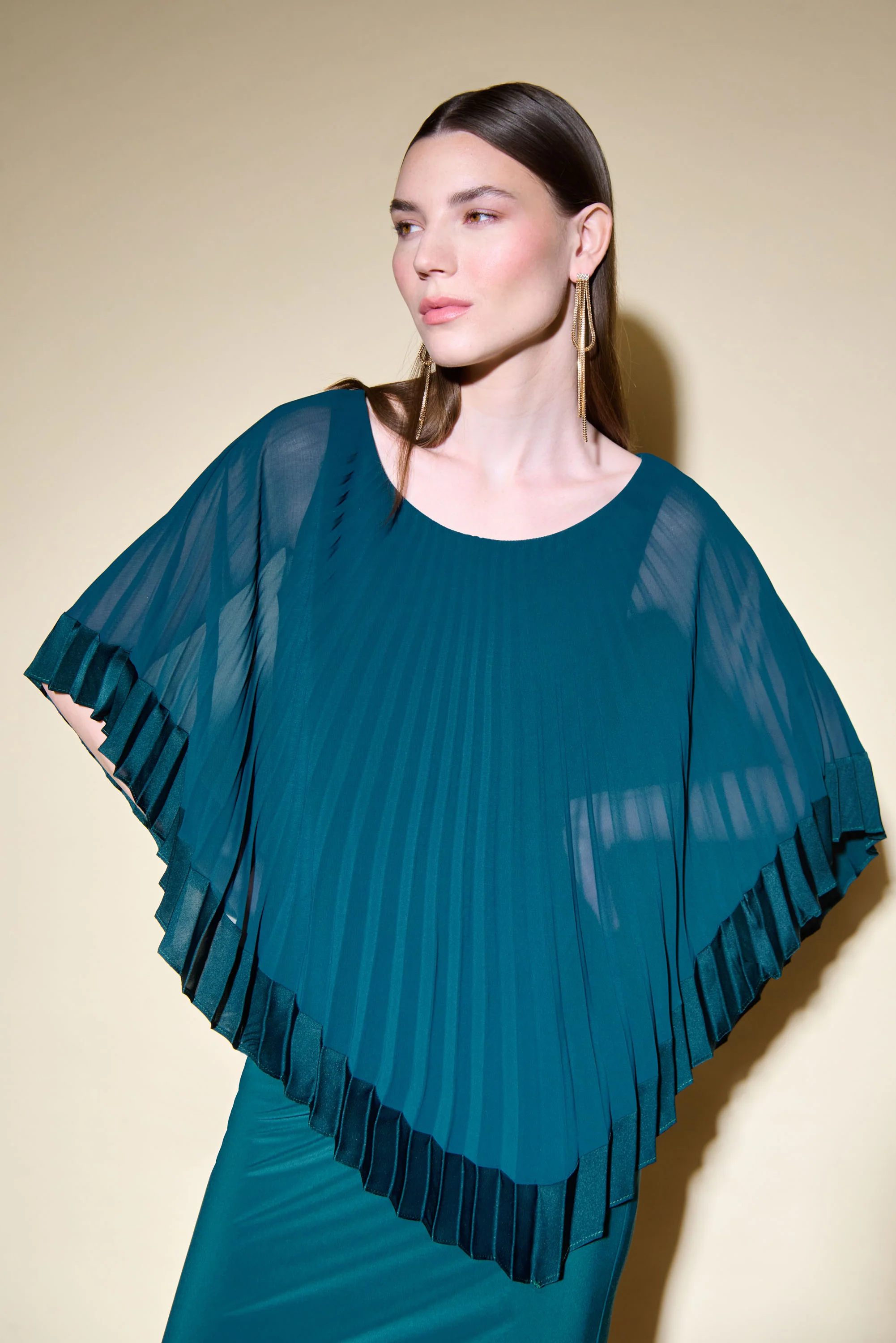 Joseph Ribkoff -234705-Dress-Alpine Green - Image 2