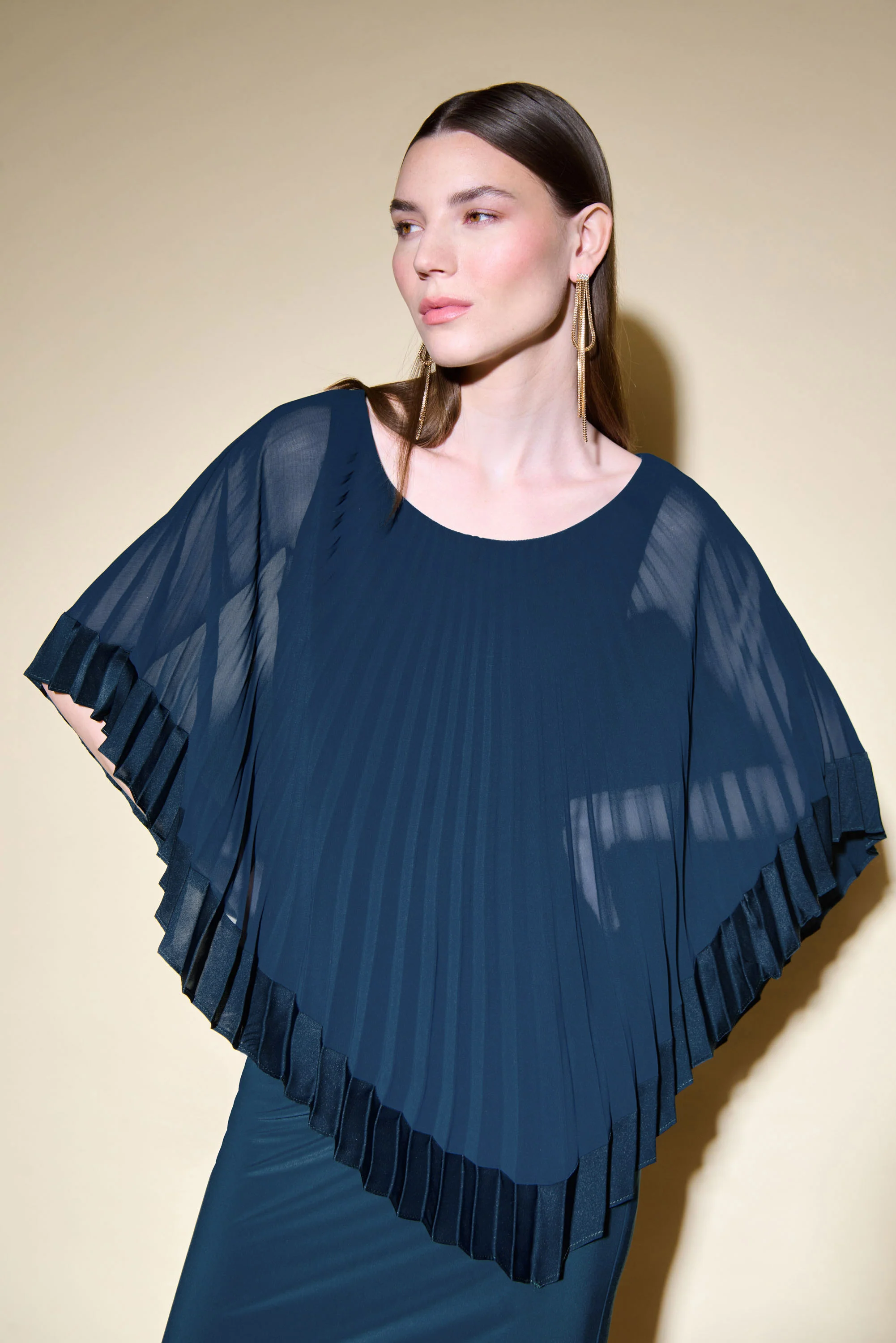 Joseph Ribkoff -234705-Dress-Midnight Blue - Image 3