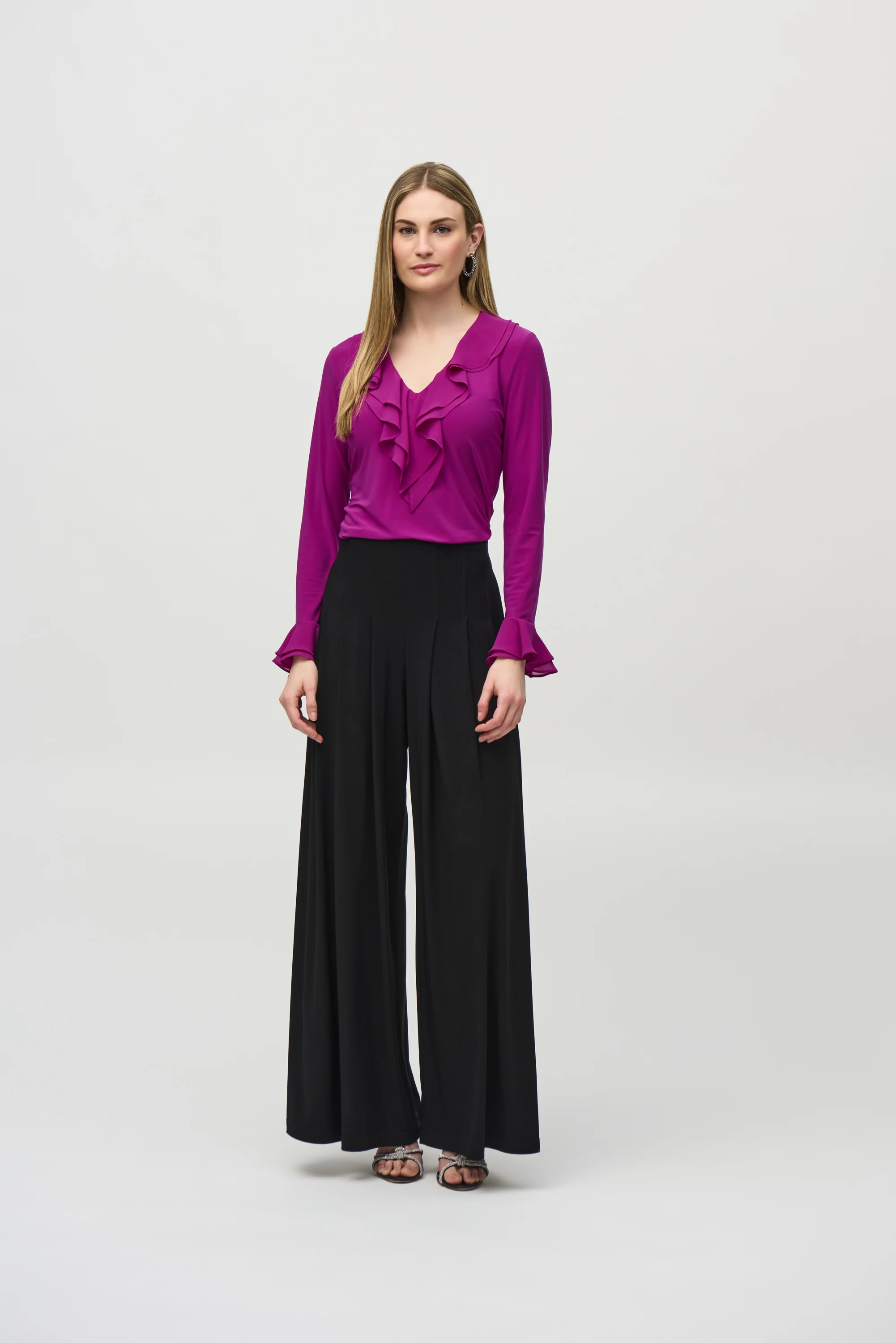 Joseph Ribkoff-244096-11-Top-Black - Image 4