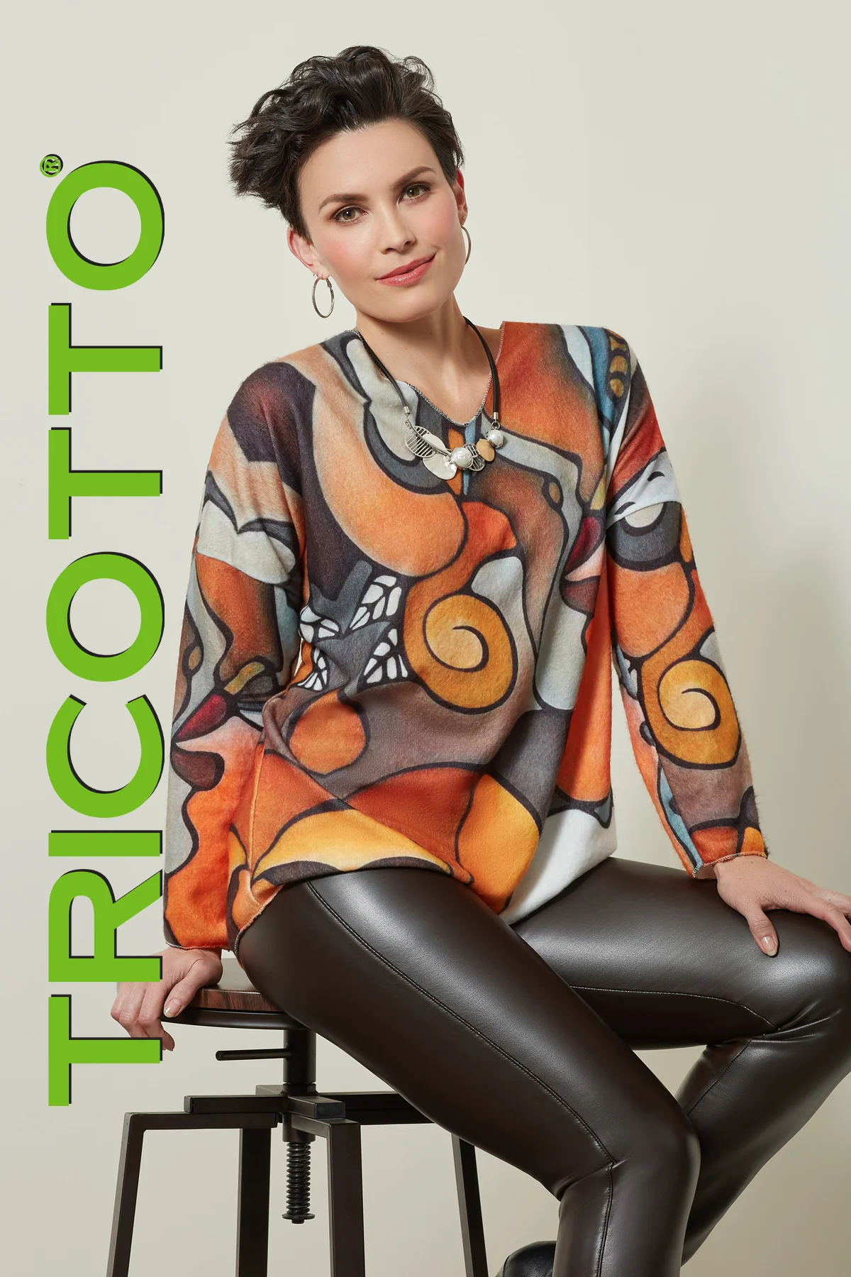 Mode Tricotto -105-Top-A/S - Image 2