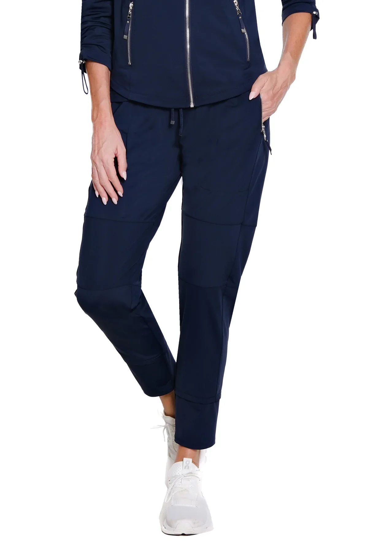 Multiples-M35703PMS-Drawstring Matte Jogger Pant-Midnight
