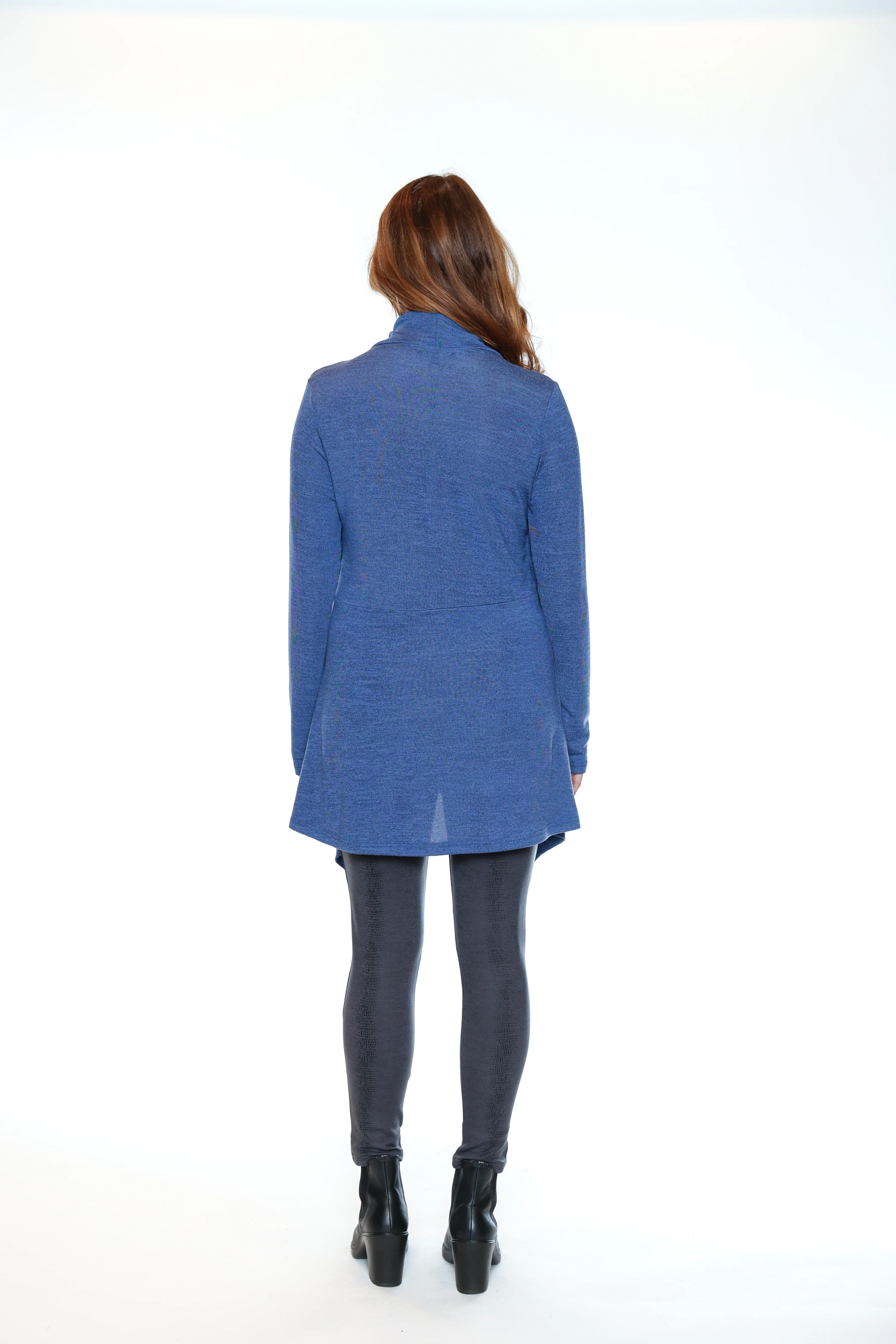 Papa-T5763-Long Sleeve Fooler-Denim - Image 2
