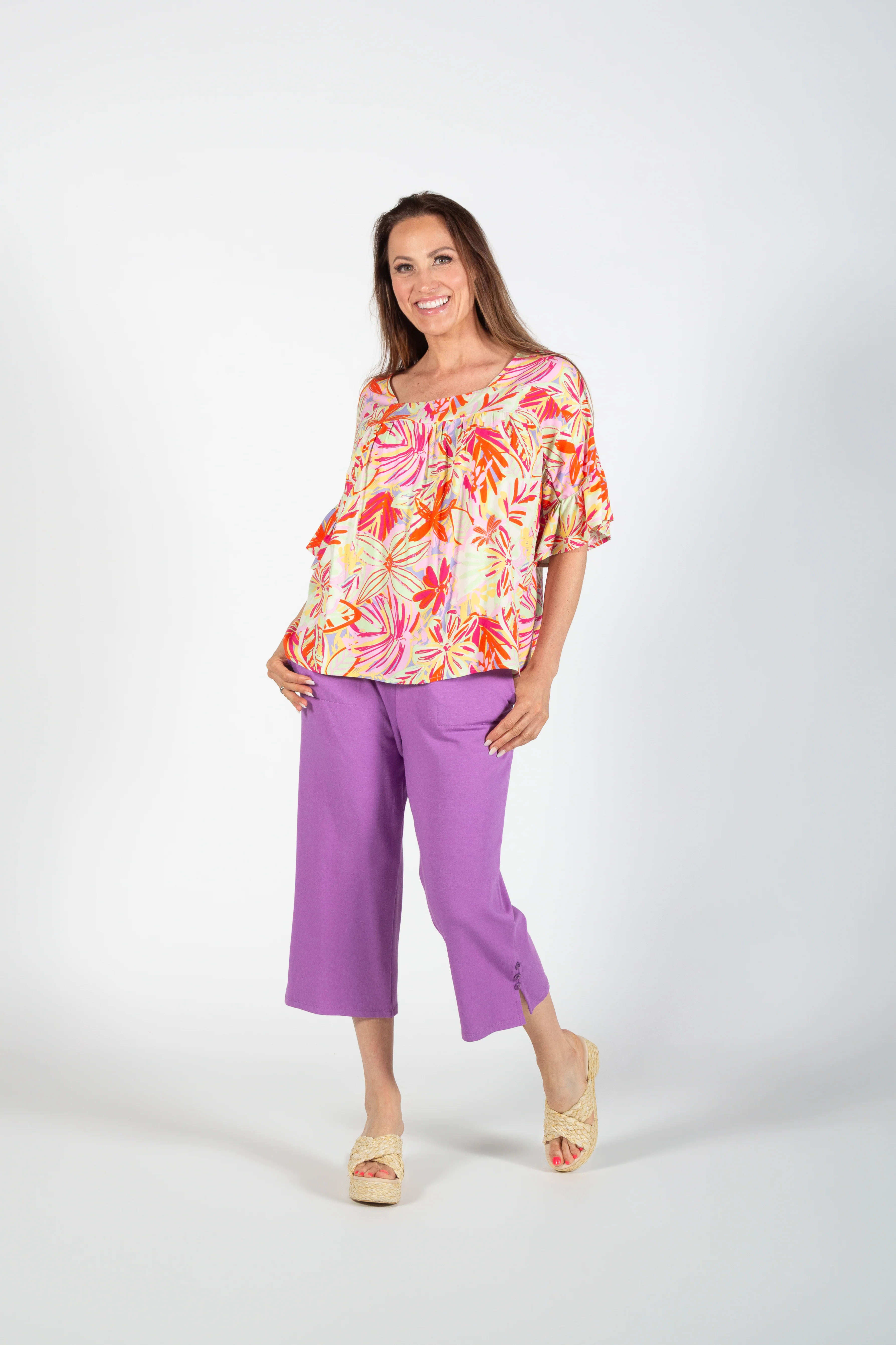 Pure Essence 112-2357- Pant-White - Image 2