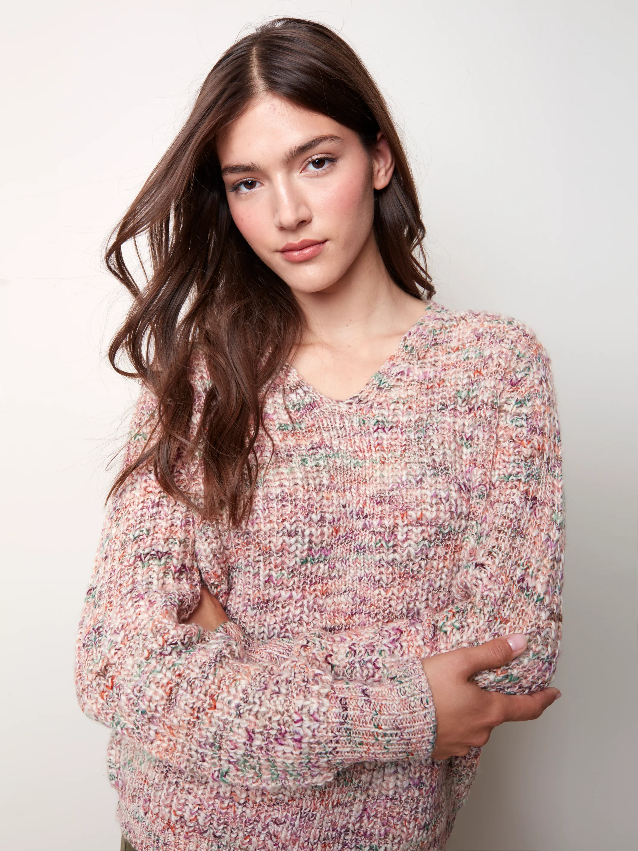 Space Dye Sweater- C2344 - Image 3