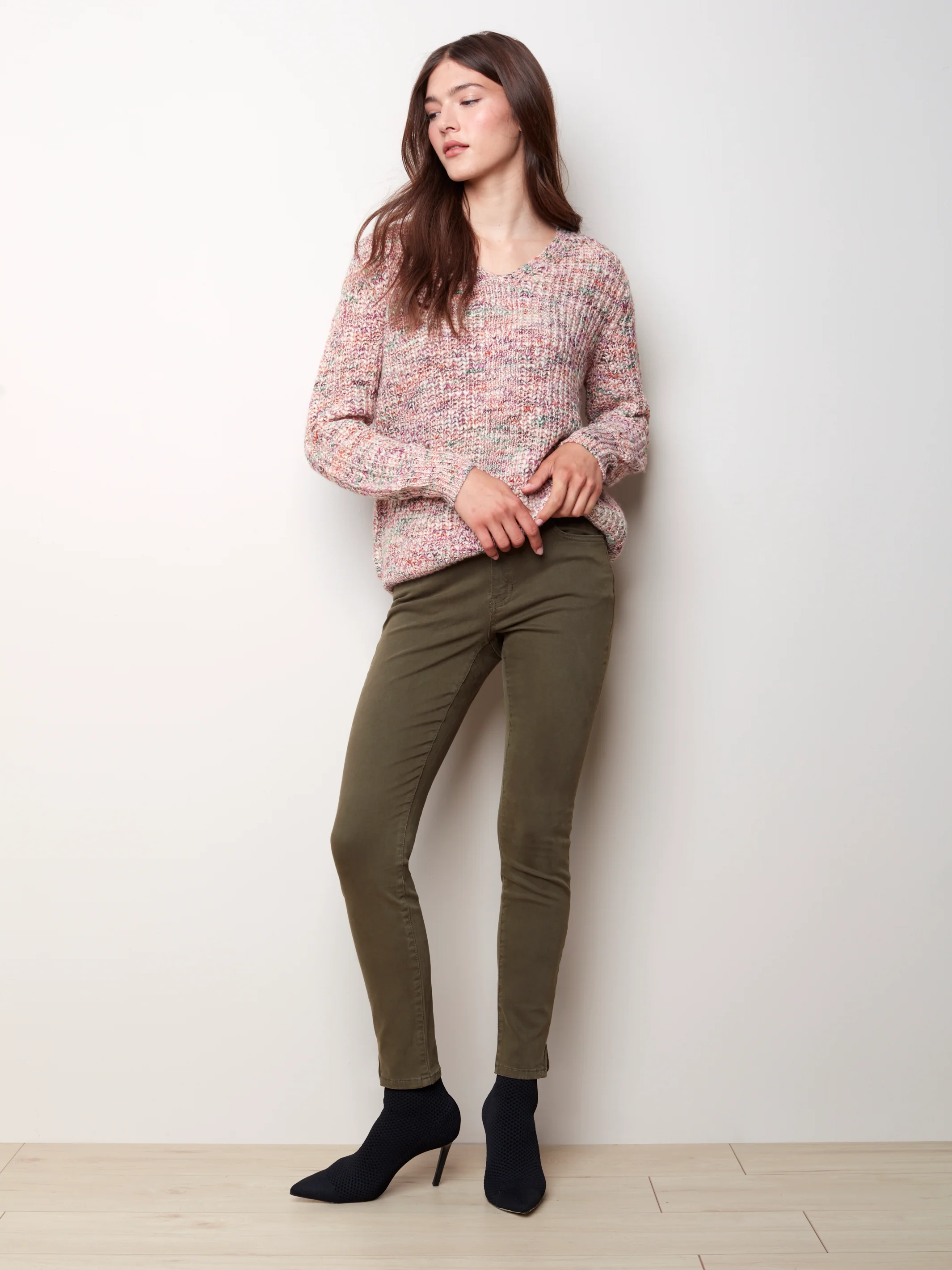Space Dye Sweater- C2344 - Image 4