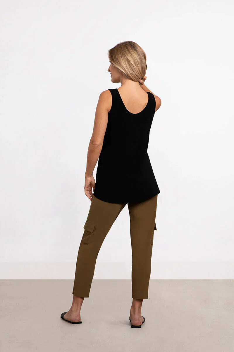 Sympli 21198-Tank Top-Black - Image 3