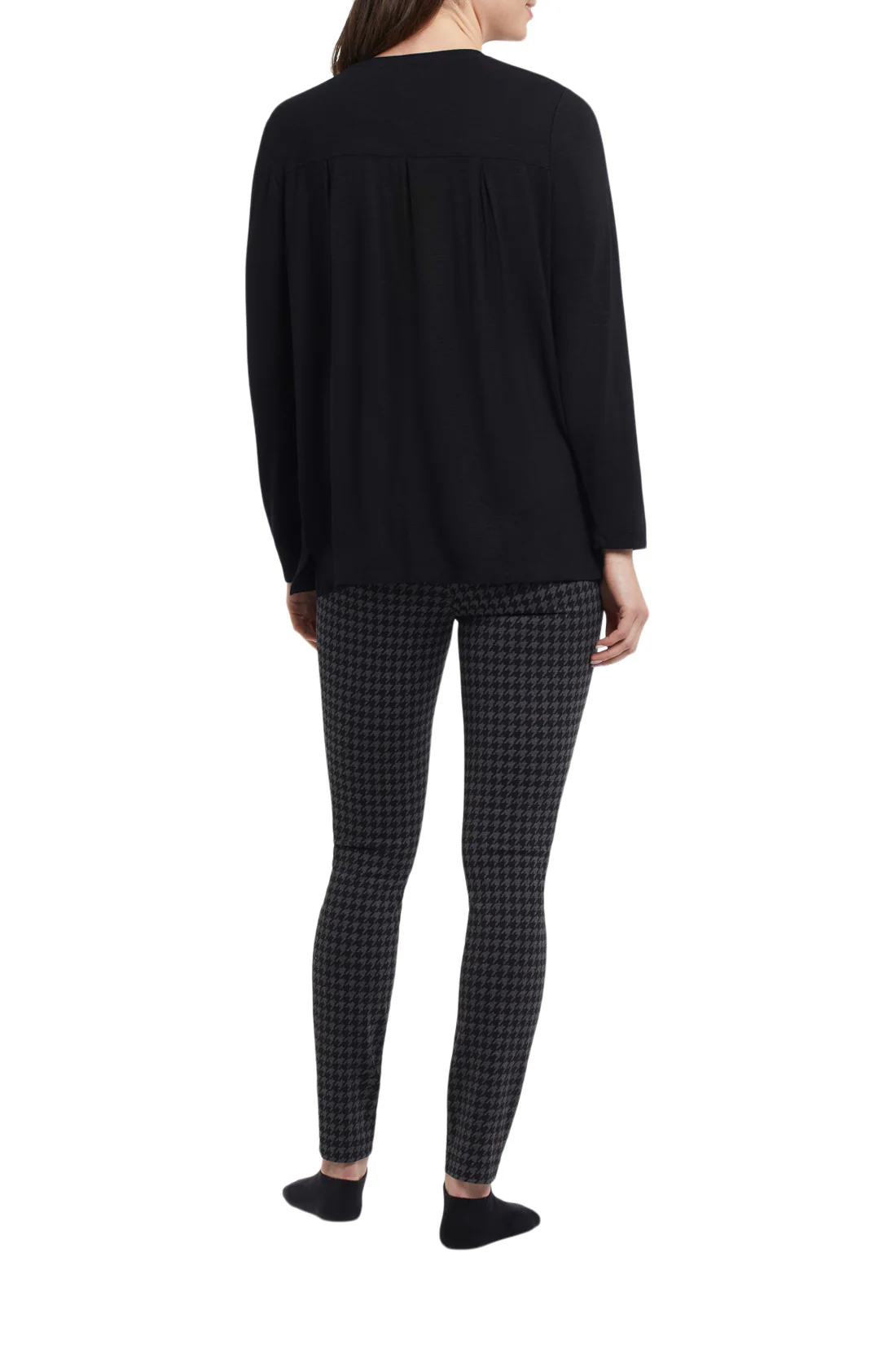 Tribal 1041O - Top - Scoop Neck - Black - Image 3