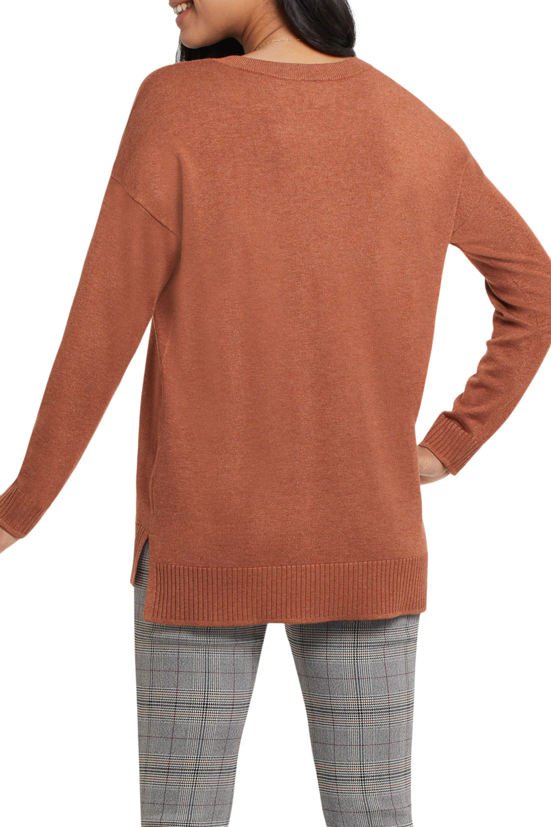 Tribal 1059O - V-Neck Henley Sweater - Sierra - Image 3